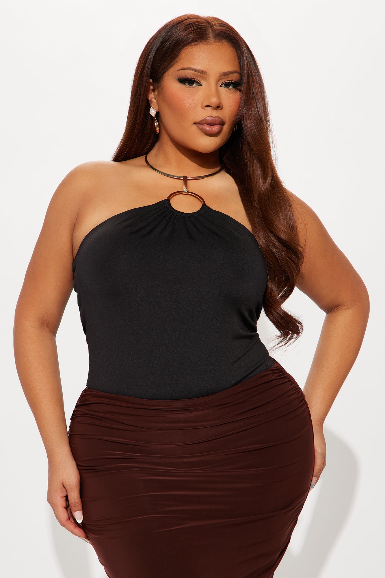 Hera Halter Bodysuit - Black - Image 7