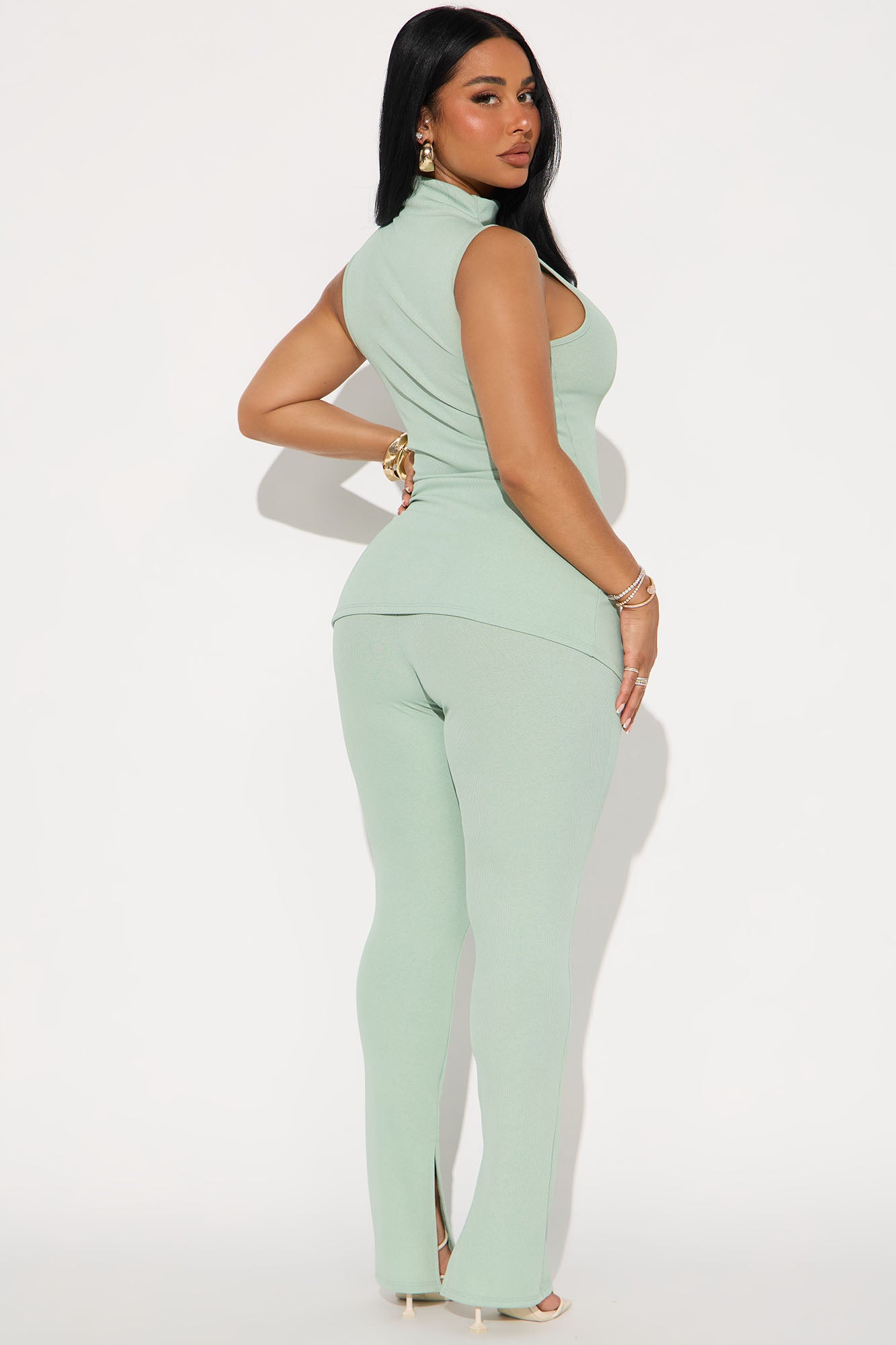 Lilly Pant Set - Sage - Image 3