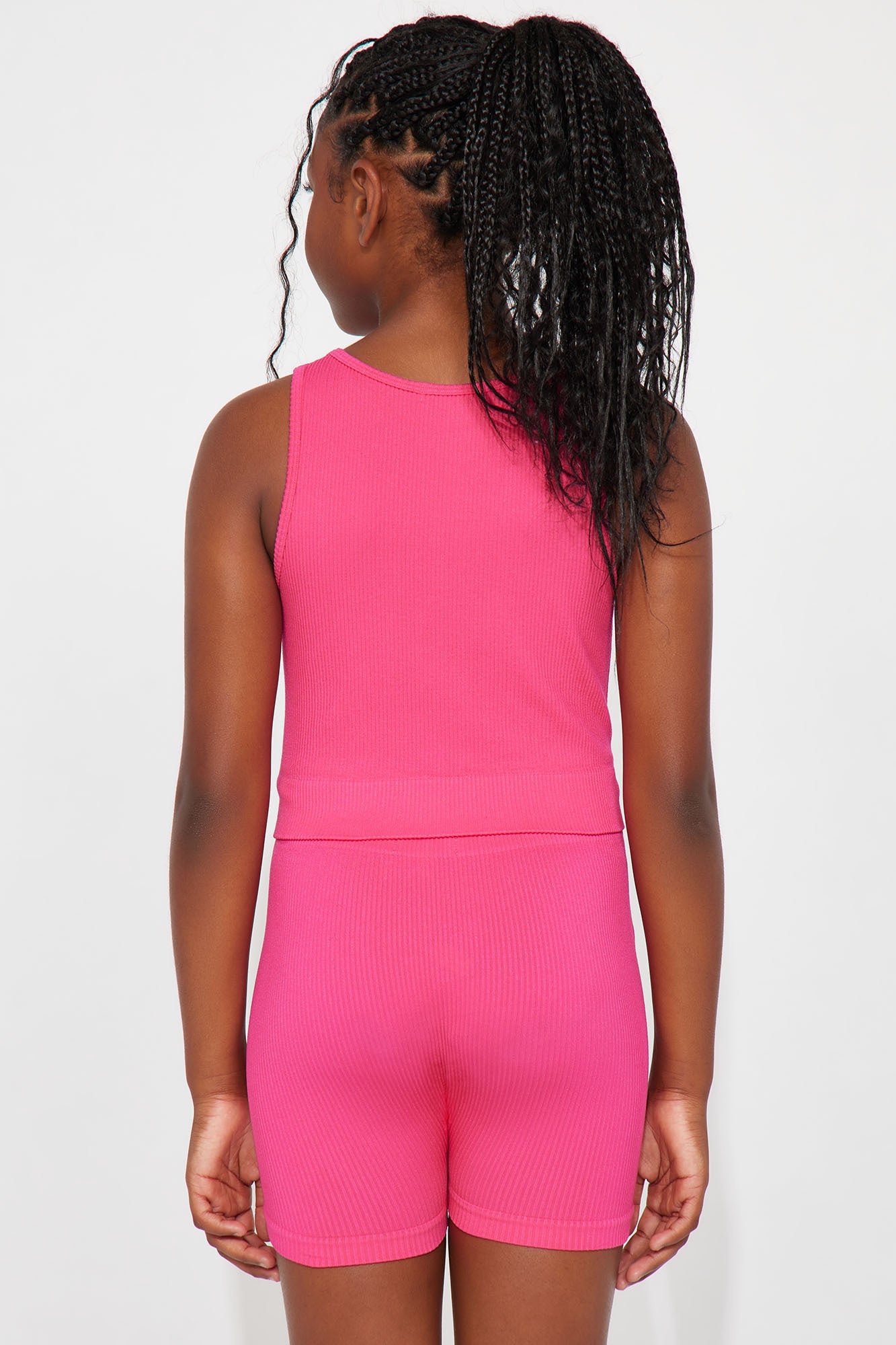 Mini Show Off Your Seamless Tank - Fuchsia - Image 3