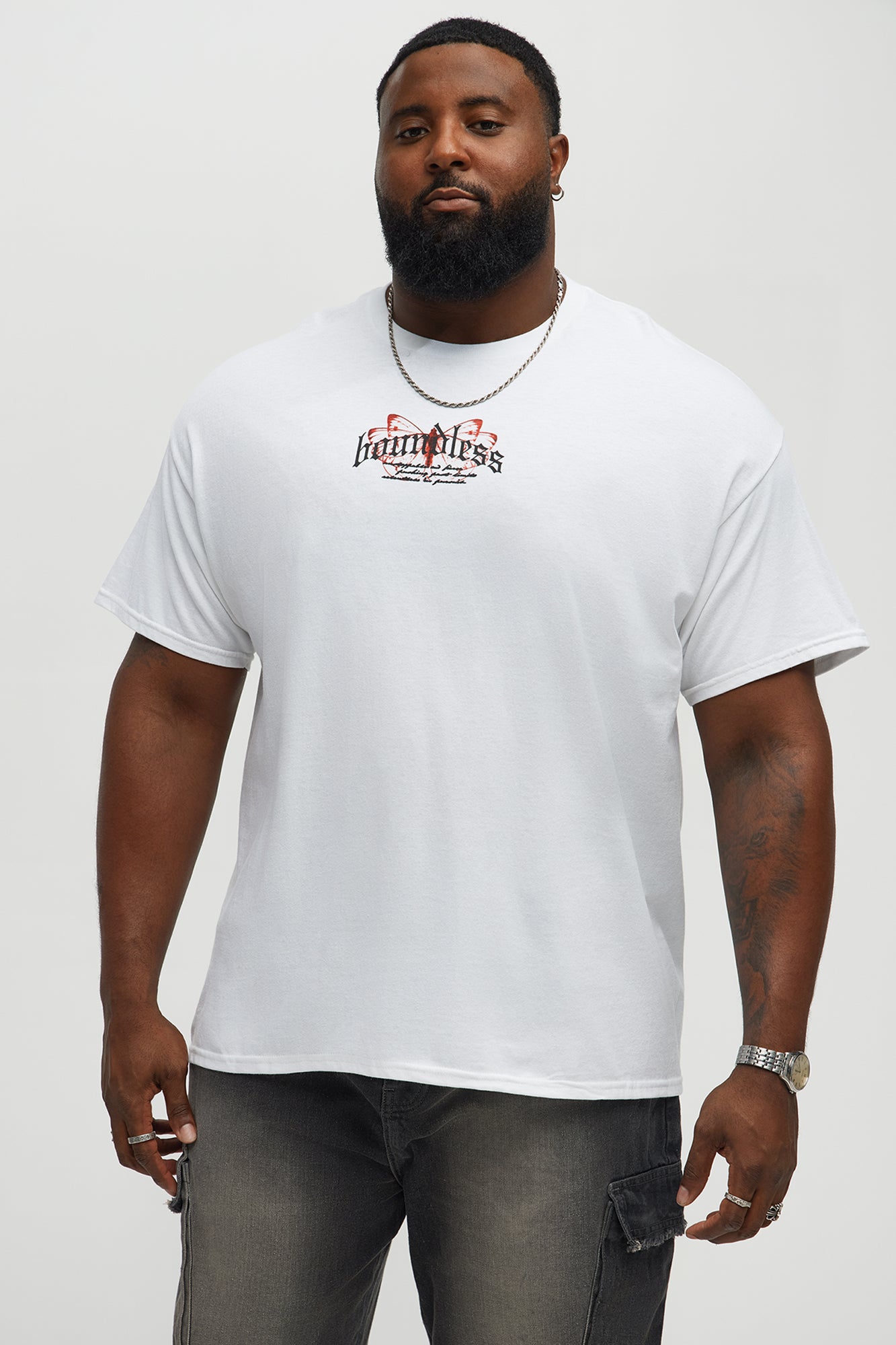 Boundless And Free Short Sleeve Tee - White - Image 5