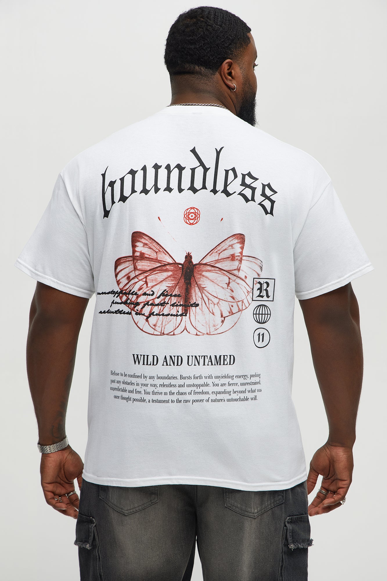 Boundless And Free Short Sleeve Tee - White - Image 8