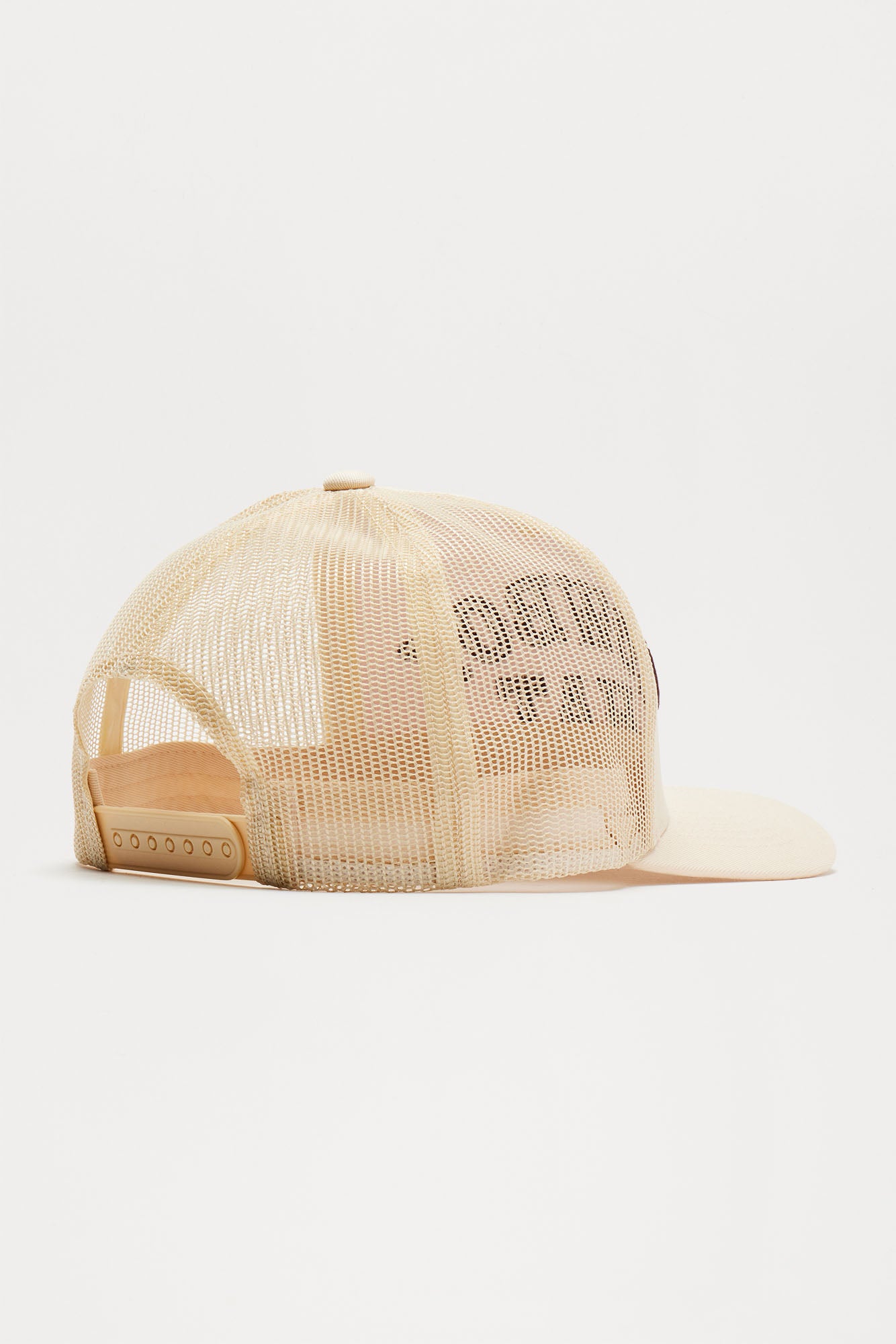 Cowboy Hat II Trucker Hat - Beige - Image 3