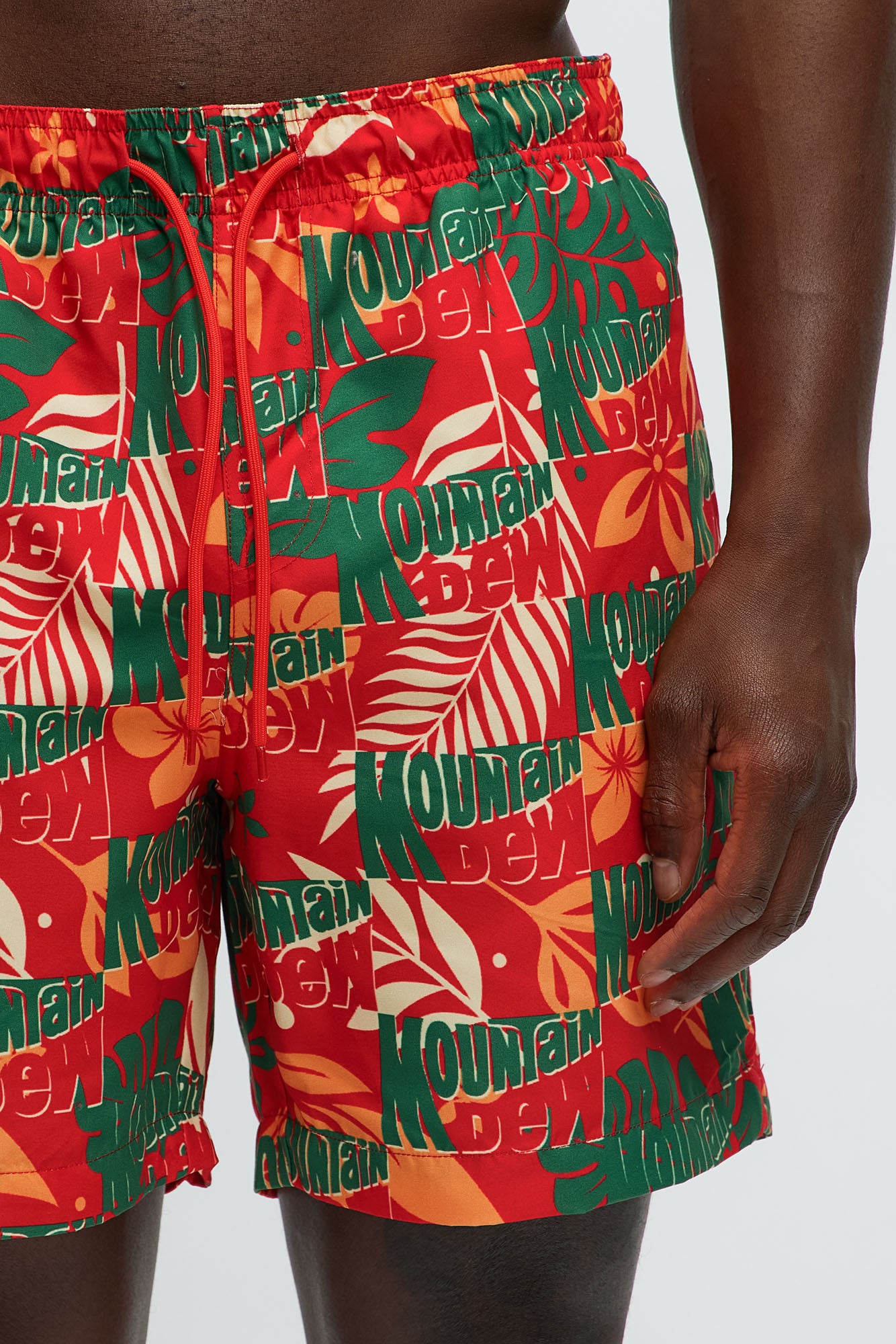Mt.Dew Splash Swim Trunk - Green/combo - Image 3