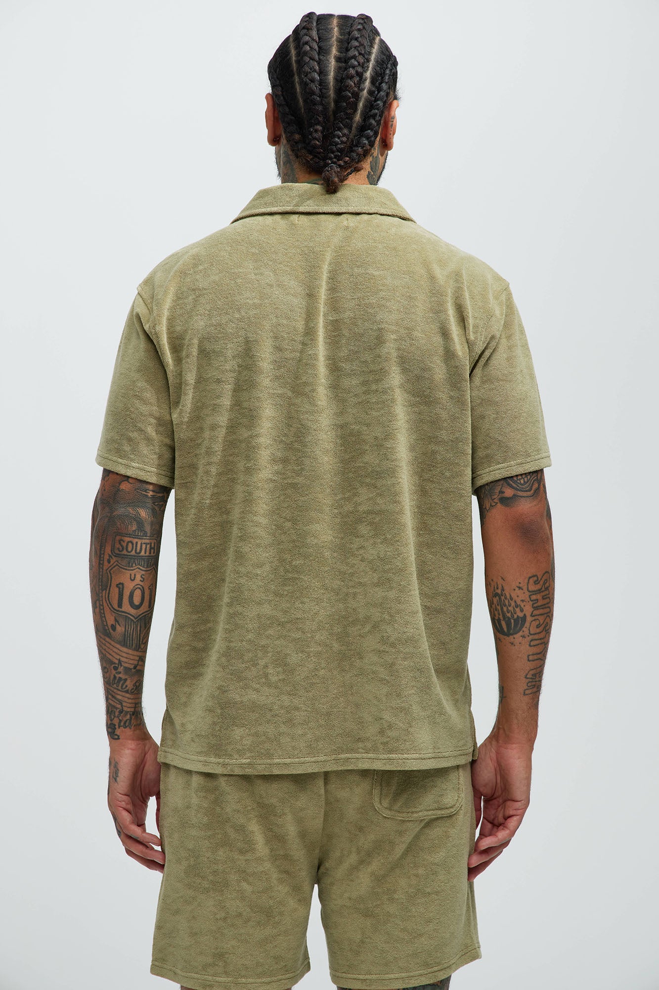 Best Coast Short Sleeve Polo - Grey - Image 4
