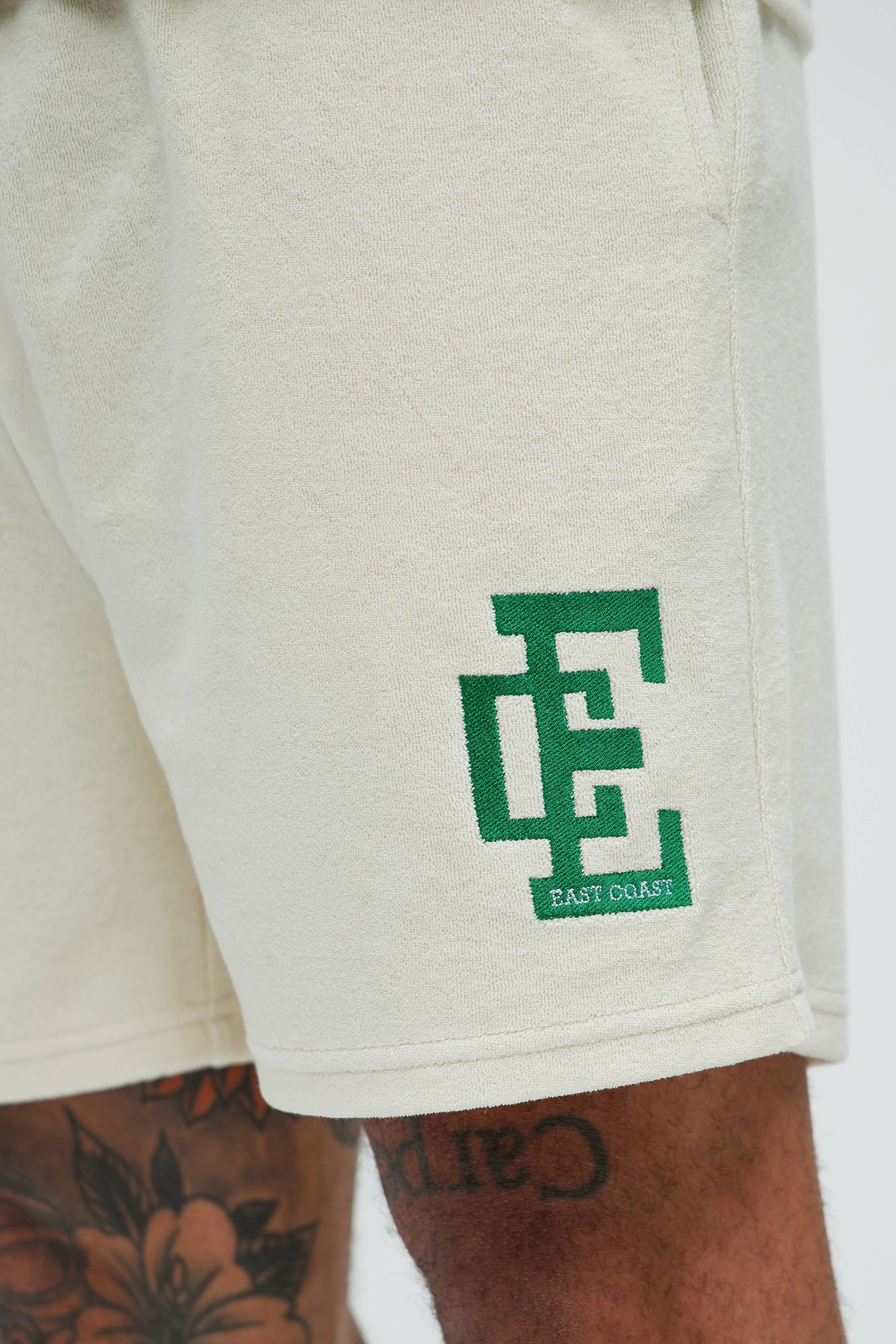 Best Coast Sweatshorts - Cream - Image 4