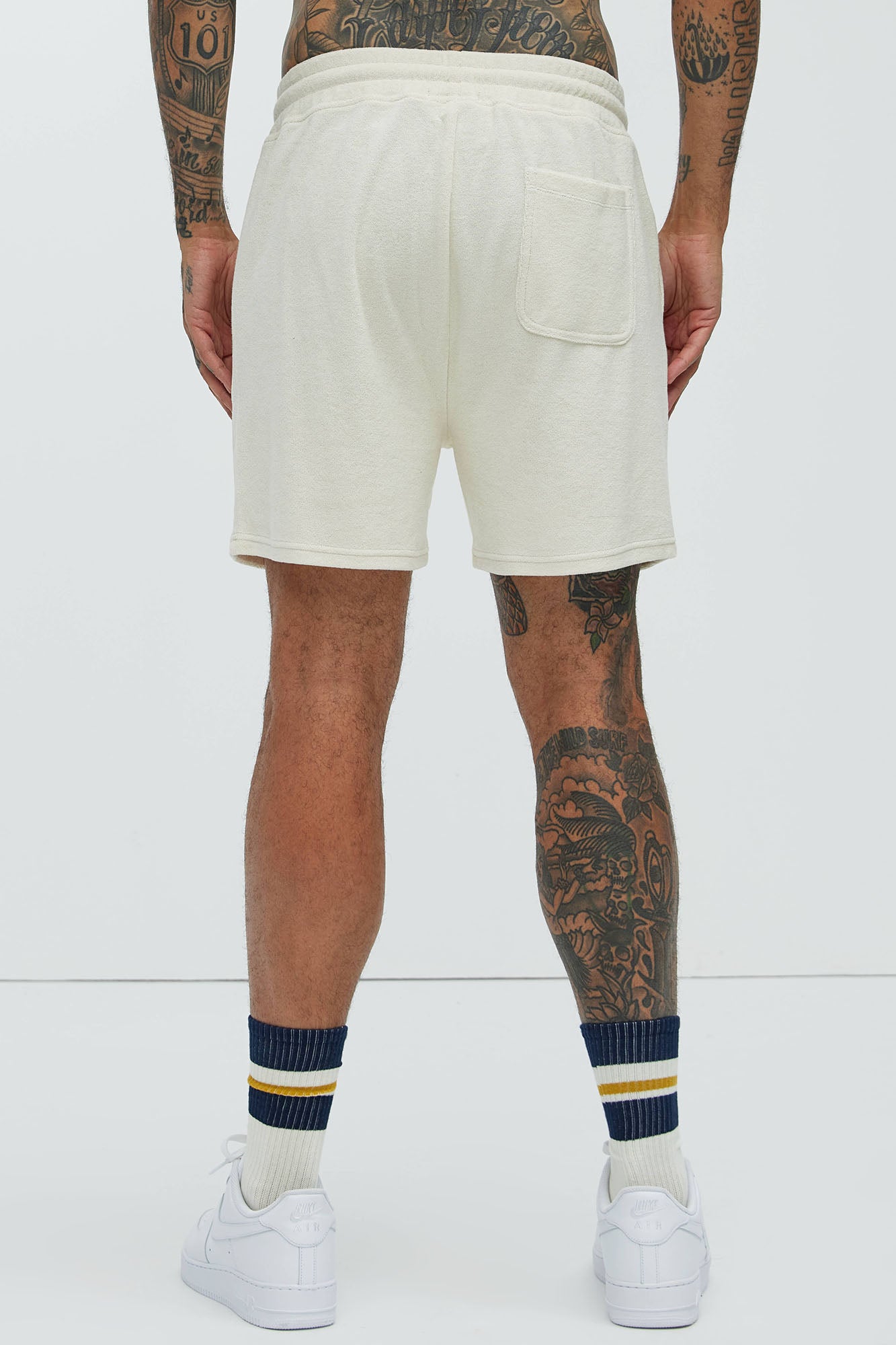Best Coast Sweatshorts - Cream - Image 5