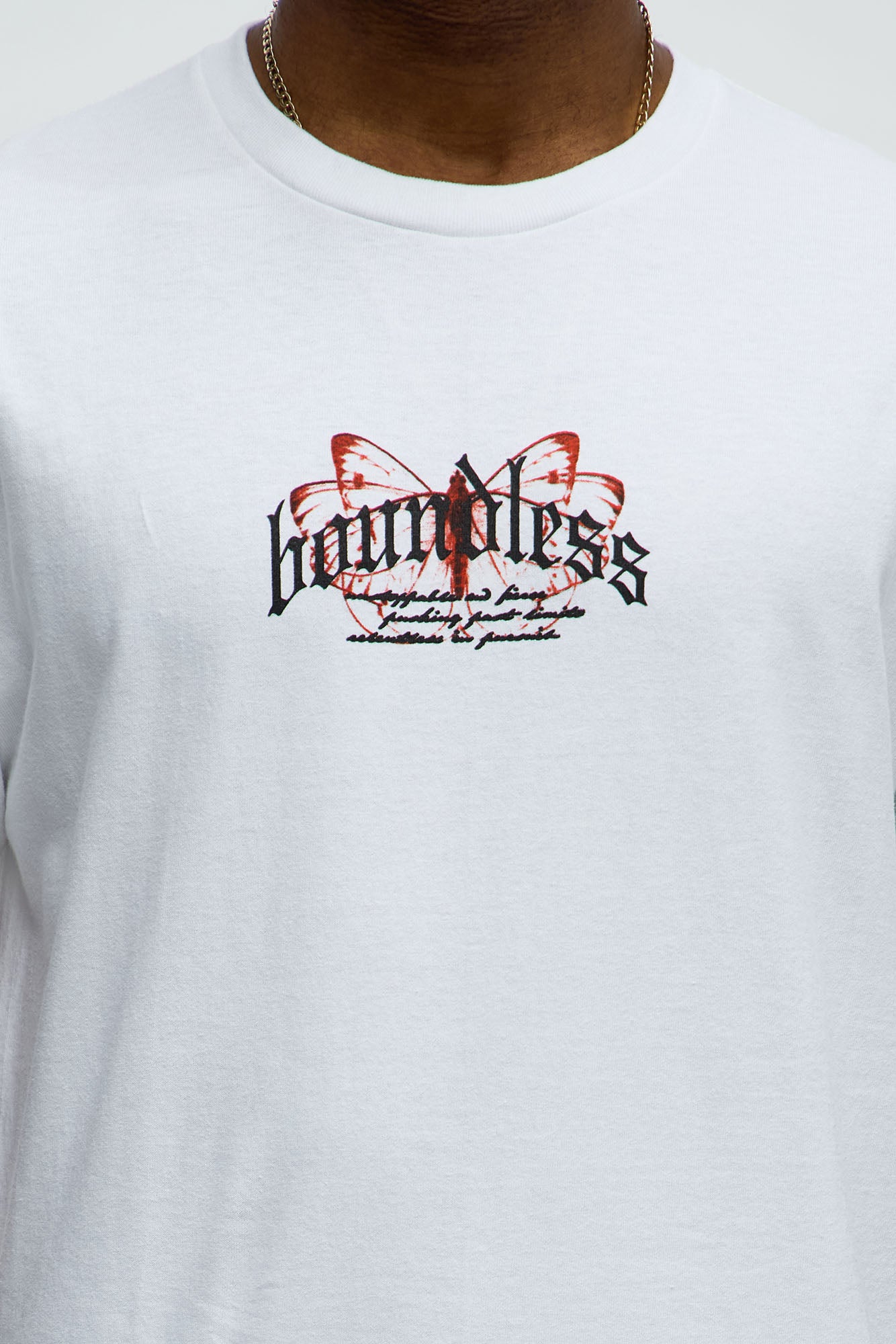 Boundless And Free Short Sleeve Tee - White - Image 3