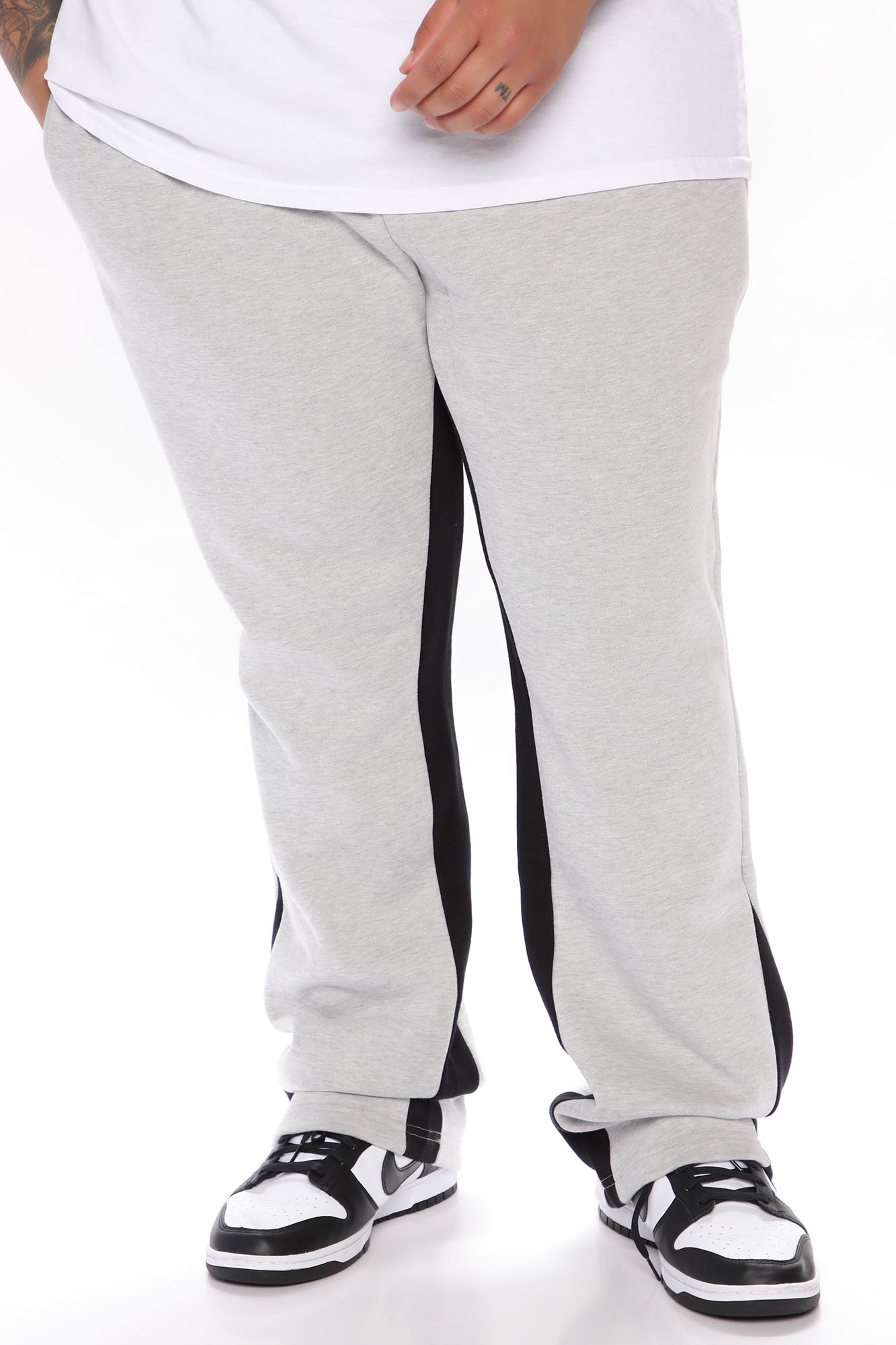 Tyson Flared Sweatpants - Grey - Image 3