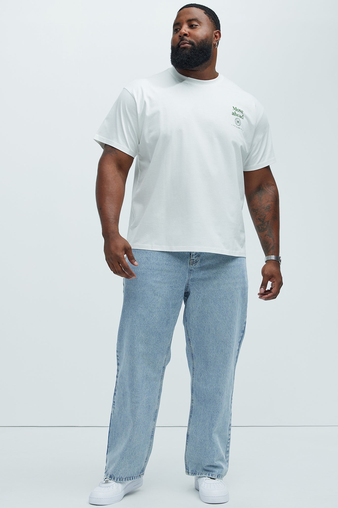 Dean Straight Jeans - Light Blue Wash - Image 9