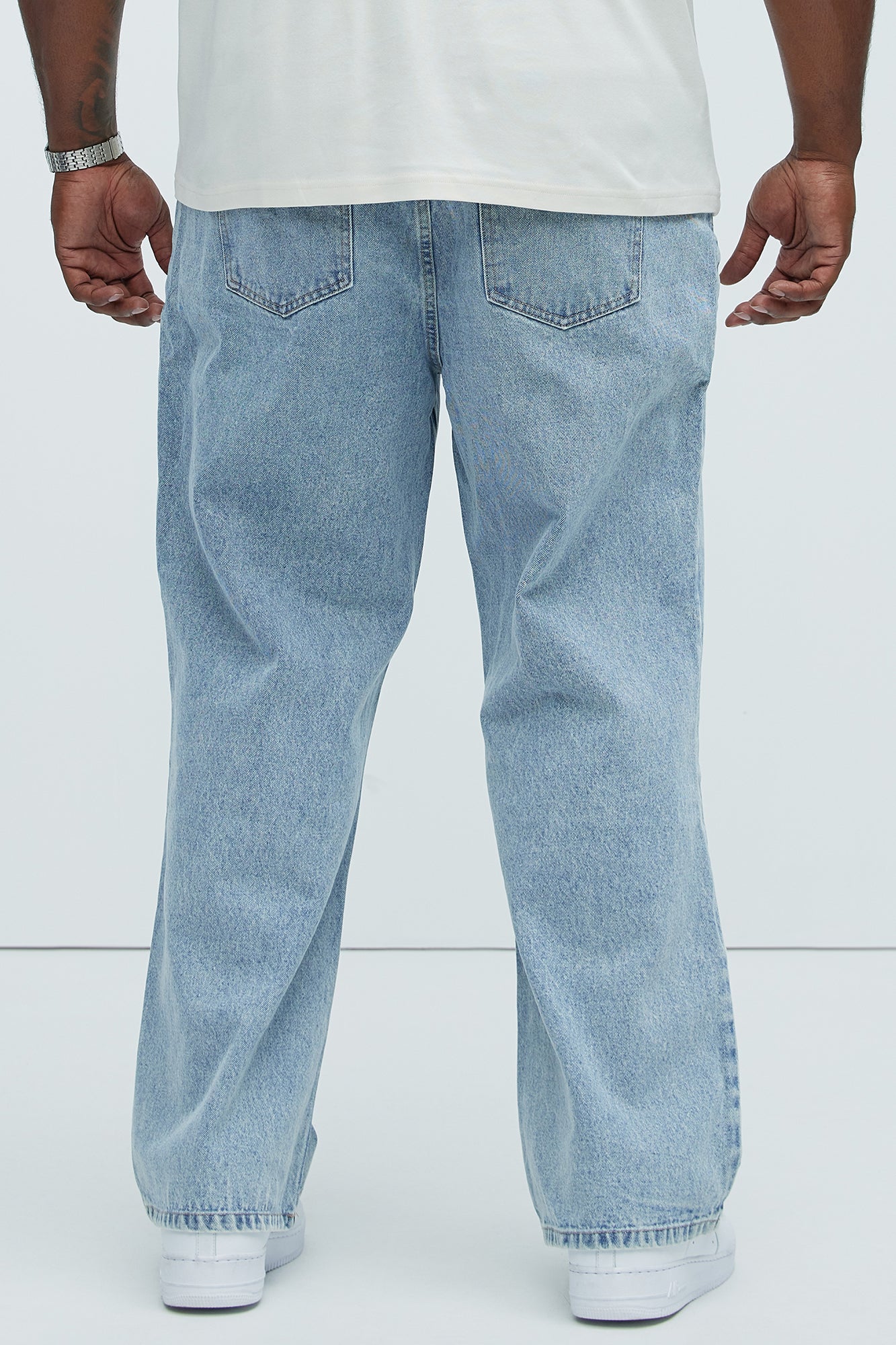 Dean Straight Jeans - Light Blue Wash - Image 10