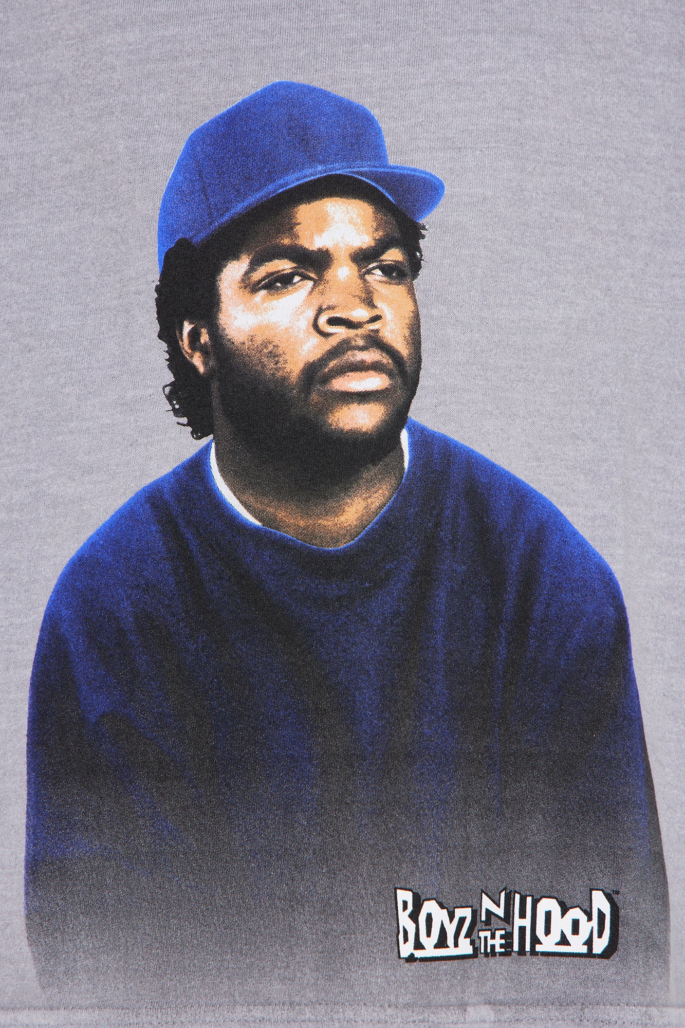 Mini Boyz N The Hood Ice Cube Short Sleeve Tee - Grey - Image 4