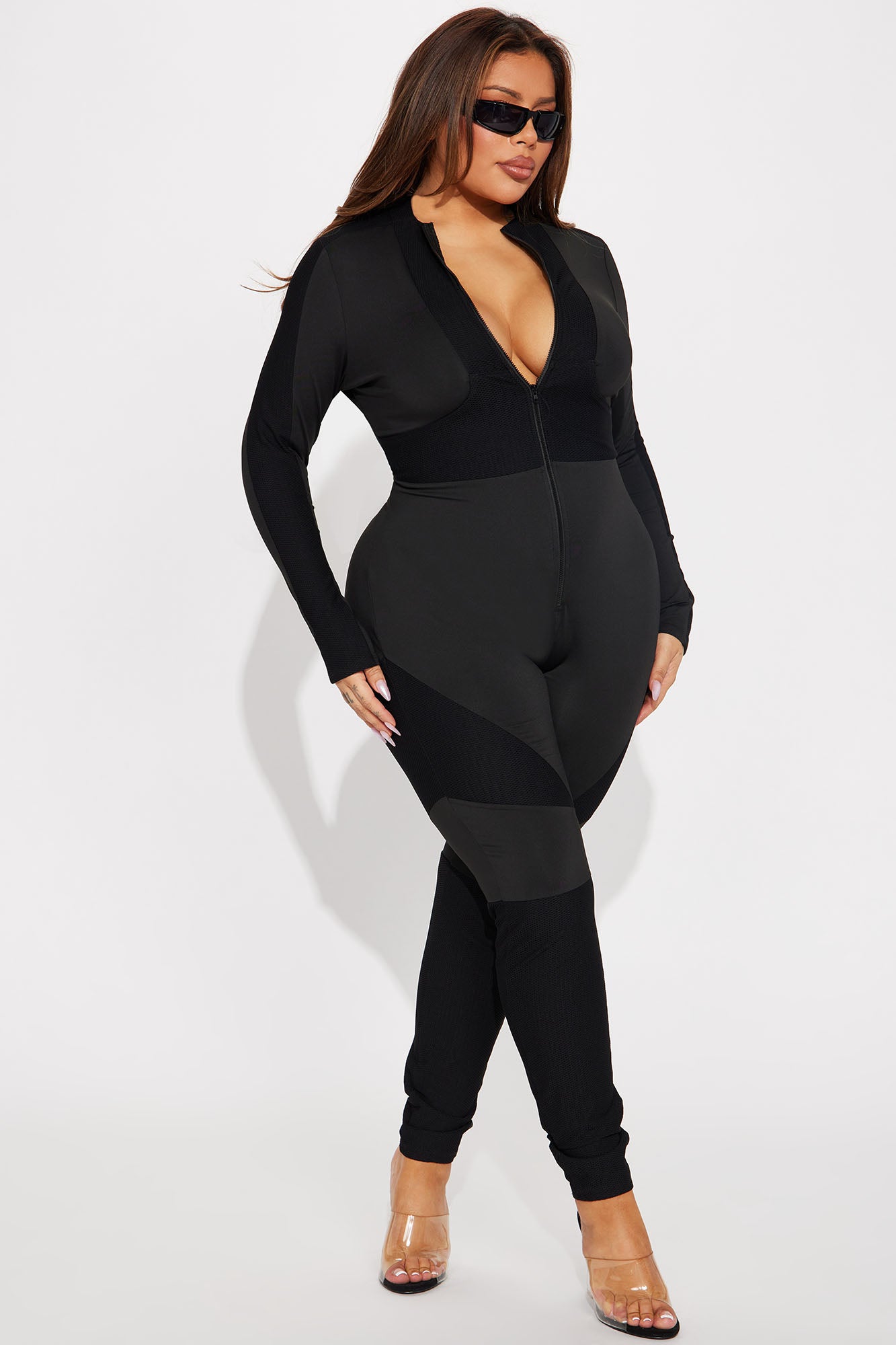 Level Up Jumpsuit - Black - Image 4