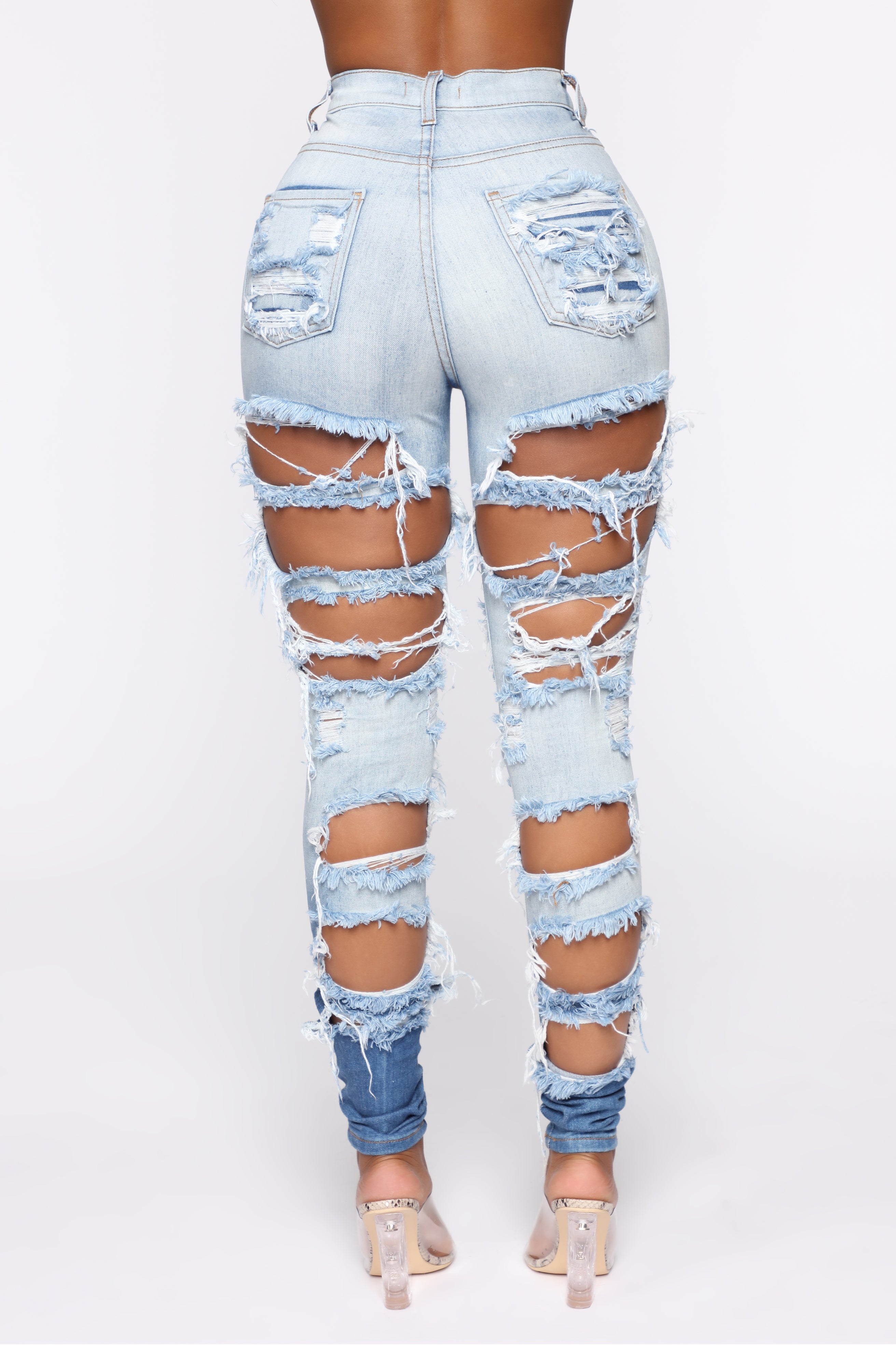 Cheap Thriller High Rise Jeans - Blue - Image 4