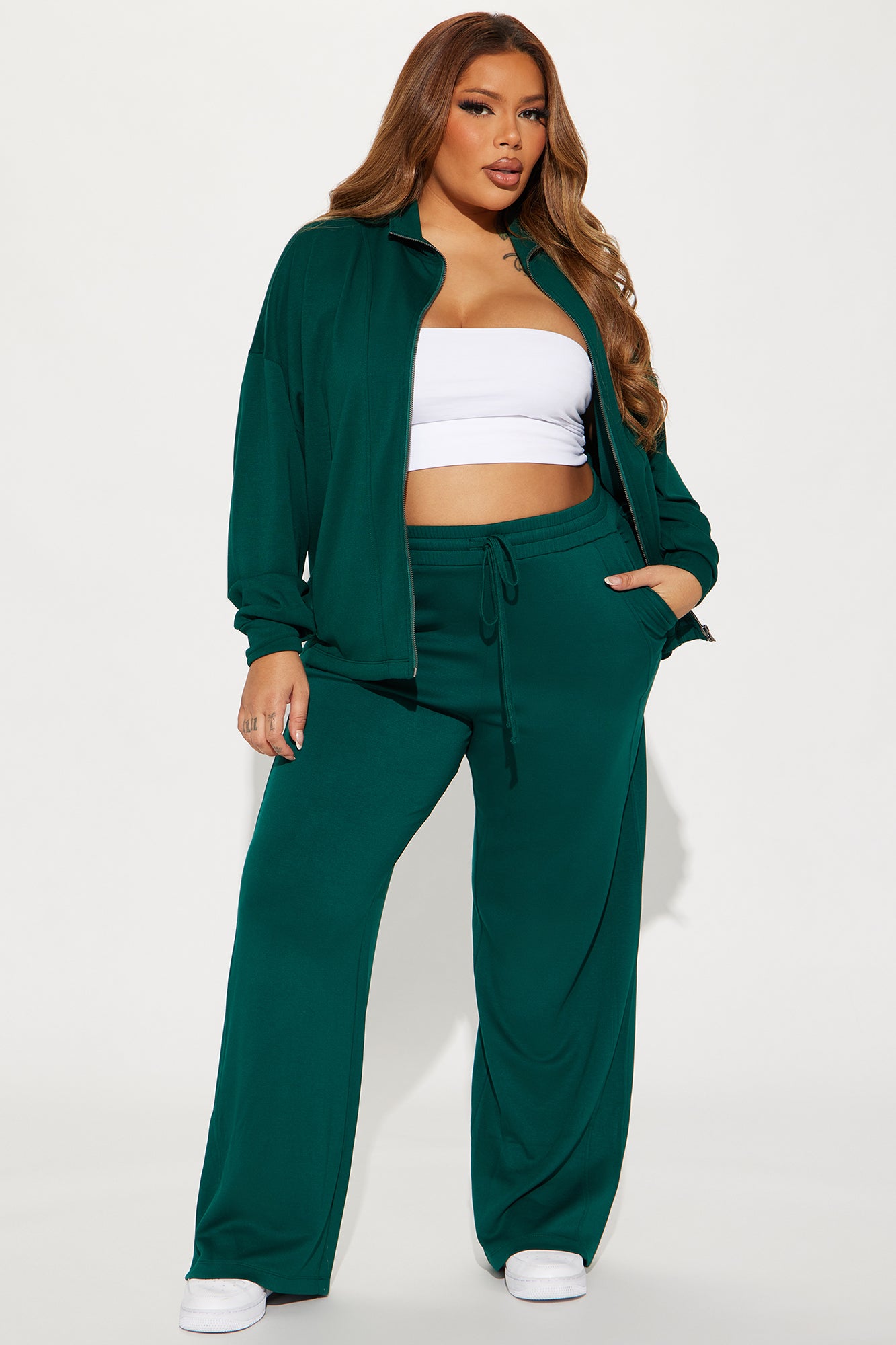 Tia Super Soft Pant Set - Hunter - Image 4