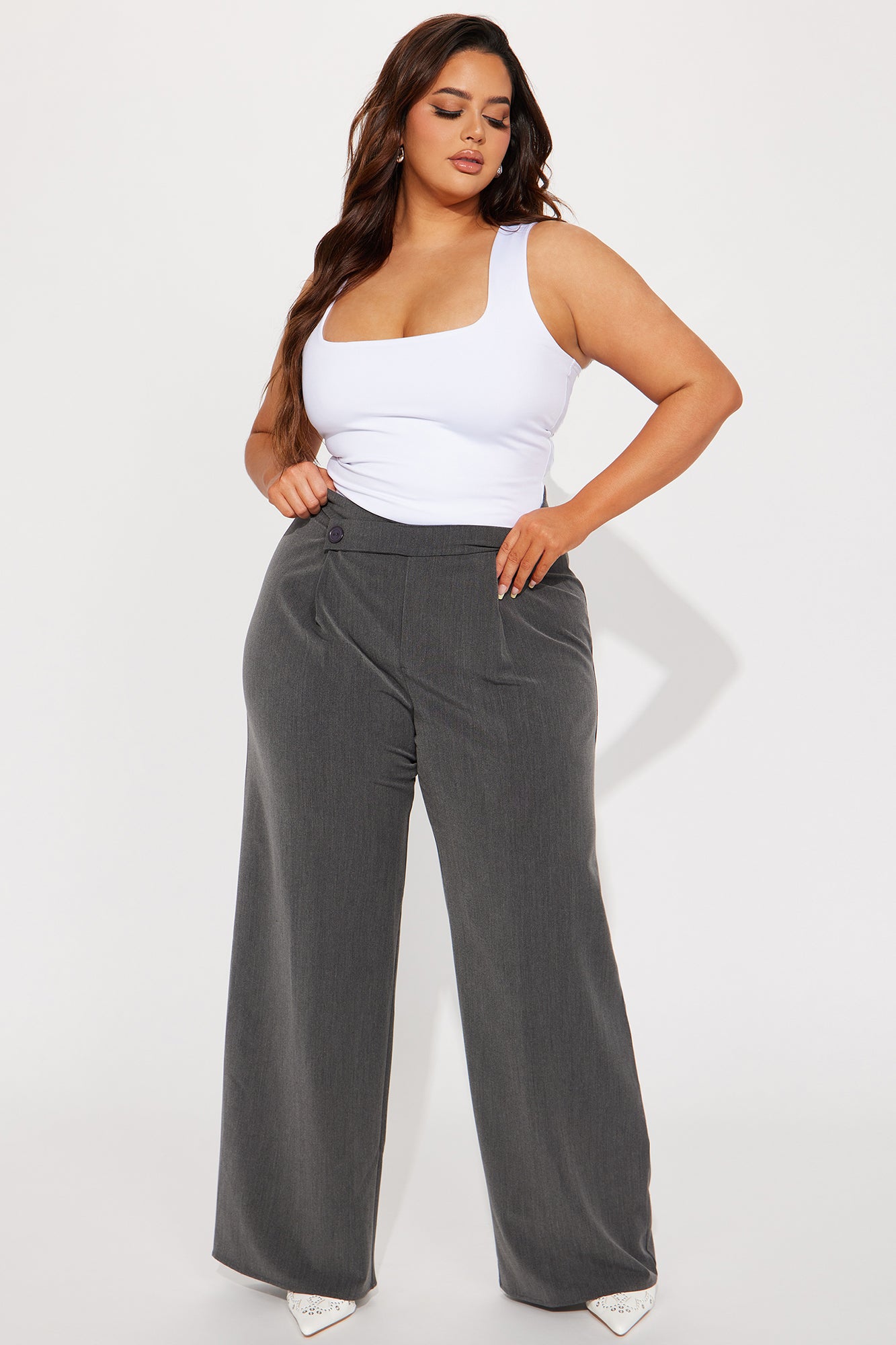 Adriana Smooth Fit Bodysuit - White - Image 8