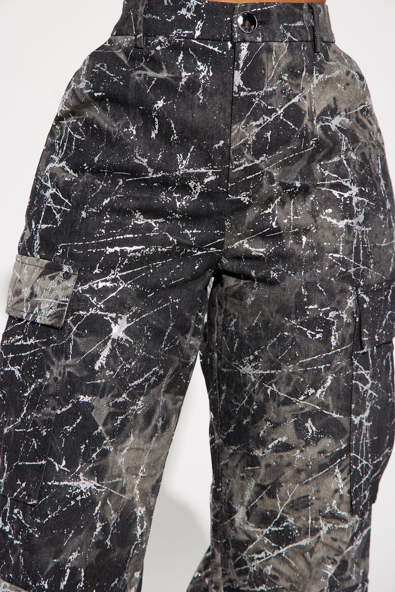 Eye Of The Storm Cargo Pant - Black - Image 3