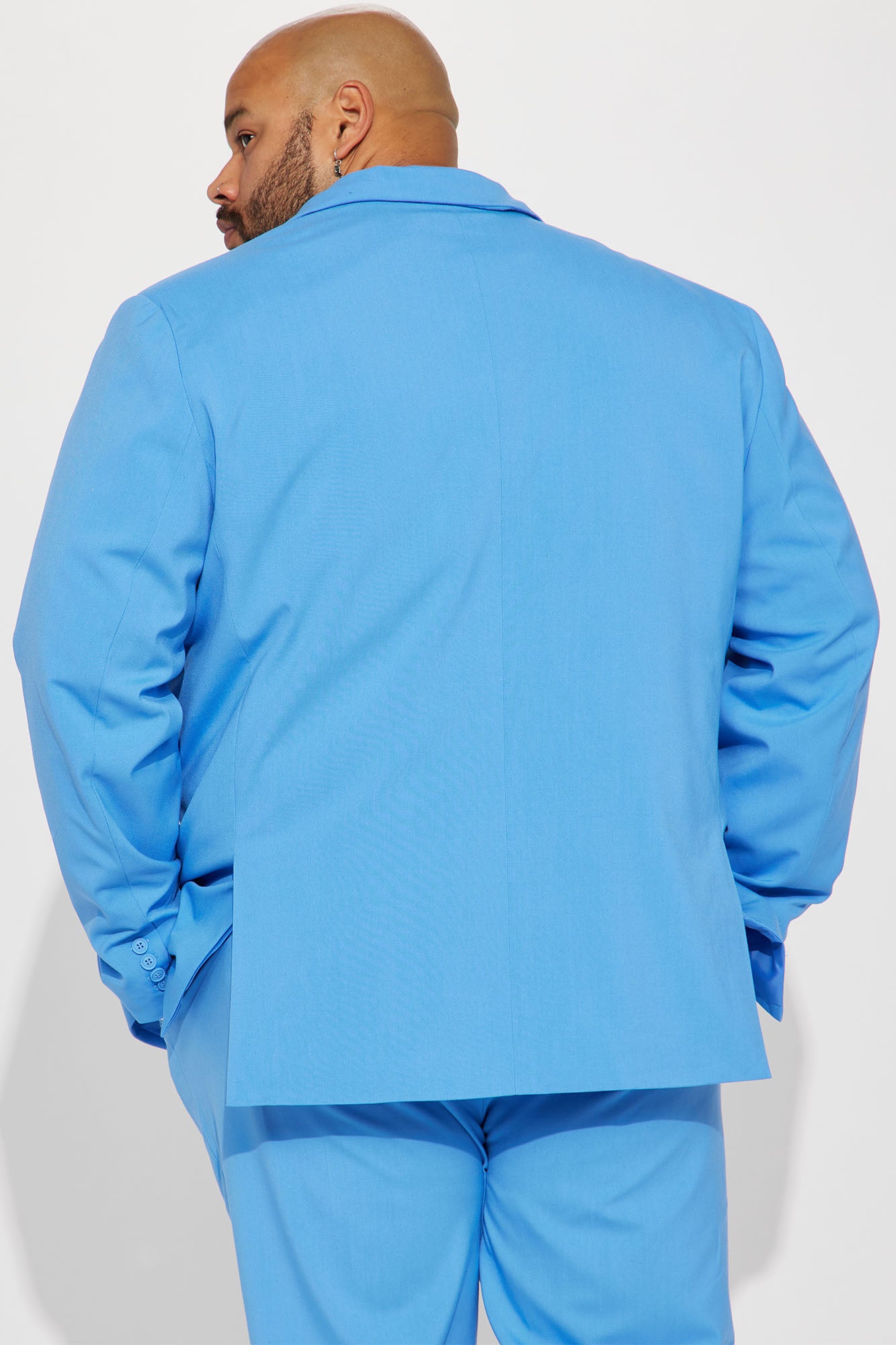 The Modern Stretch Suit Jacket - Blue - Image 9