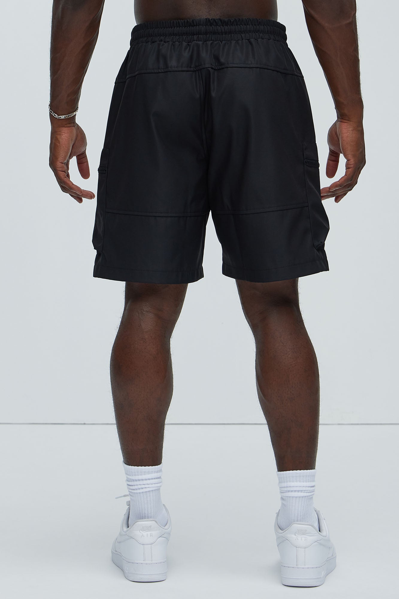 Maxey Cargo Shorts - Black - Image 5