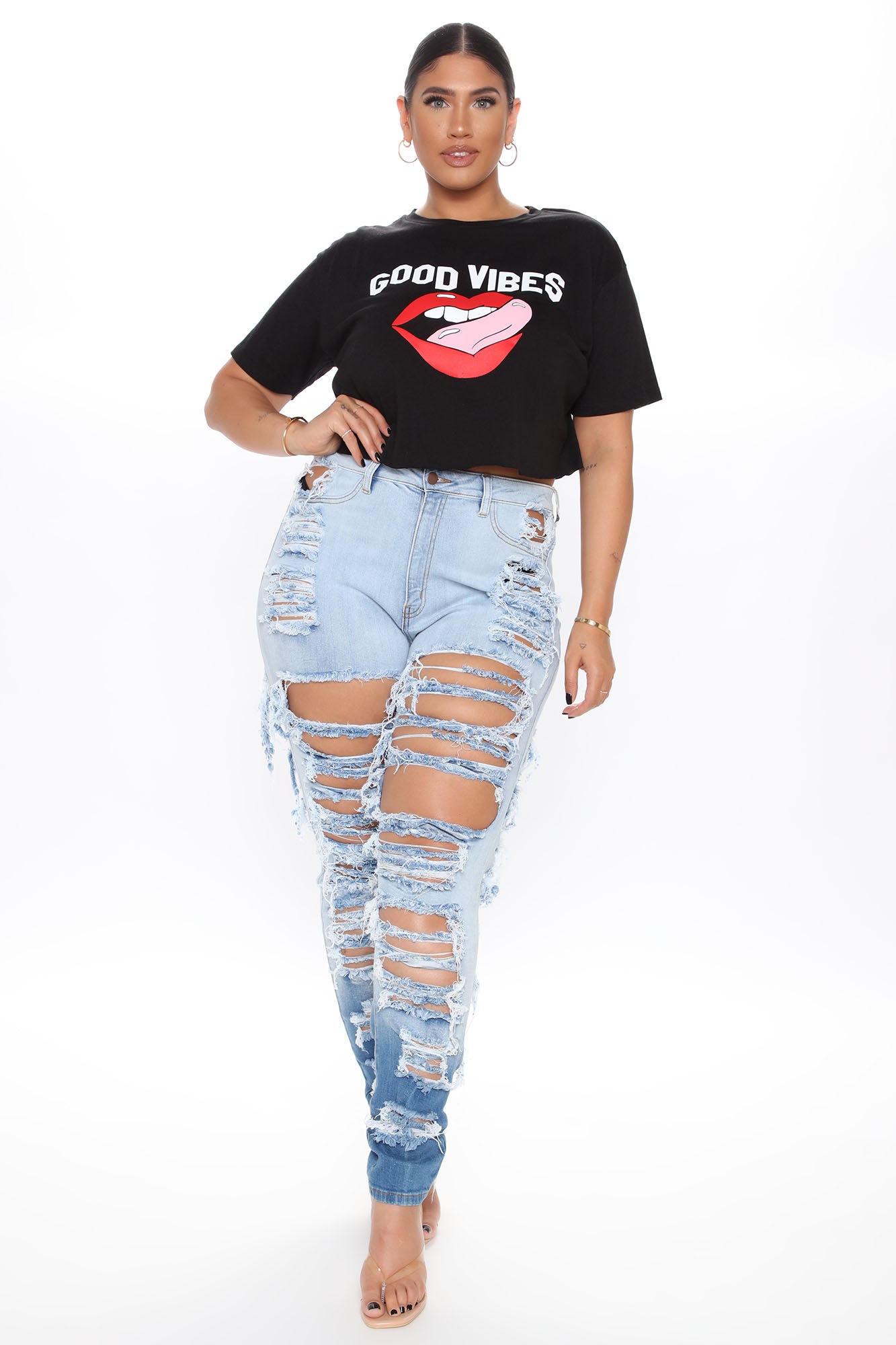 Cheap Thriller High Rise Jeans - Blue - Image 7