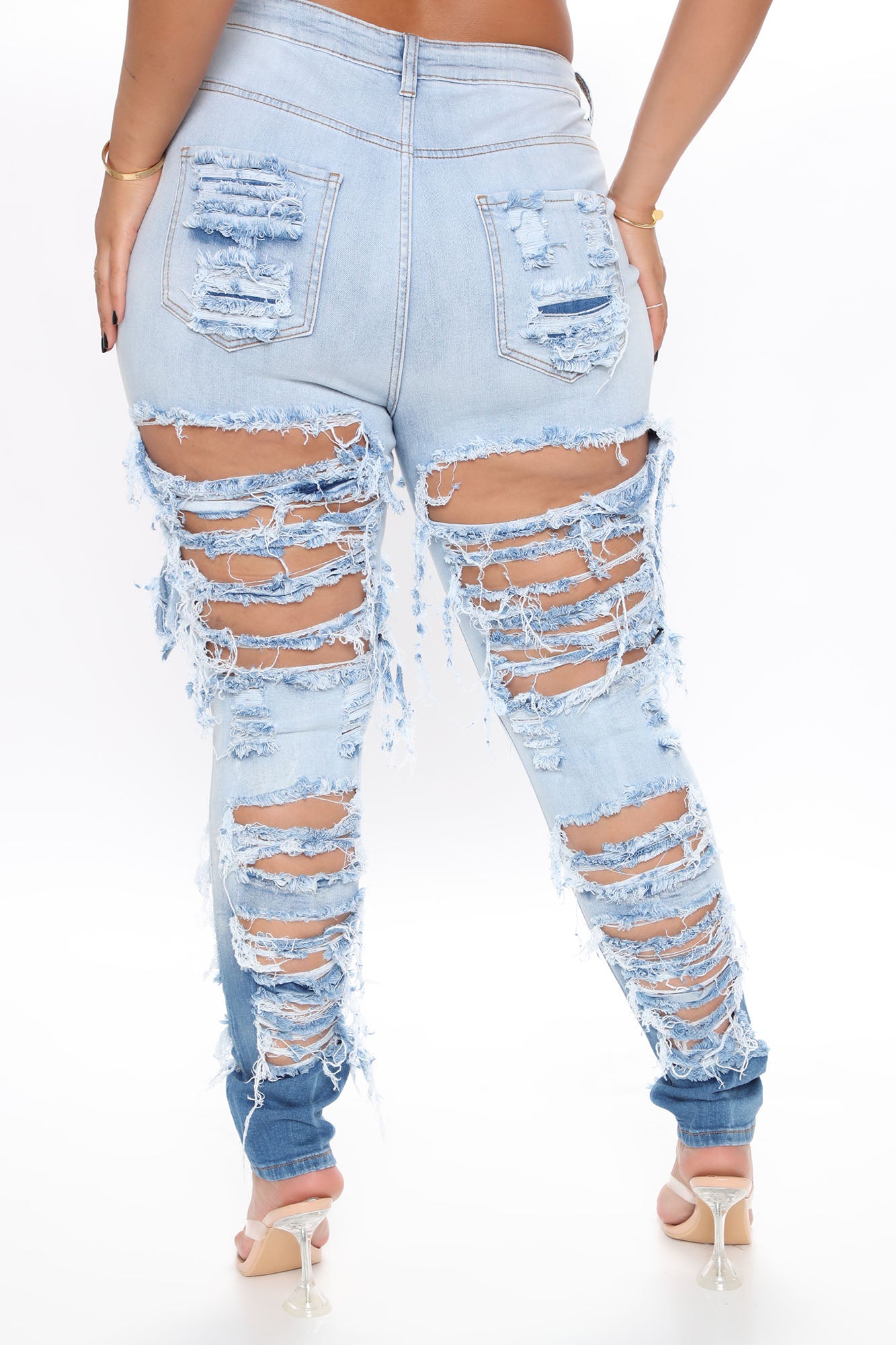 Cheap Thriller High Rise Jeans - Blue - Image 8