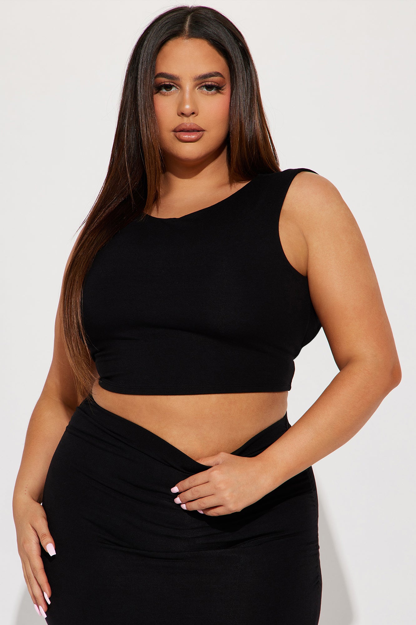 Angela Butter Snatch Skirt Set - Black - Image 5