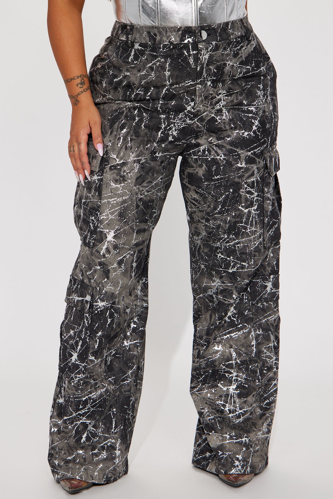 Eye Of The Storm Cargo Pant - Black - Image 6