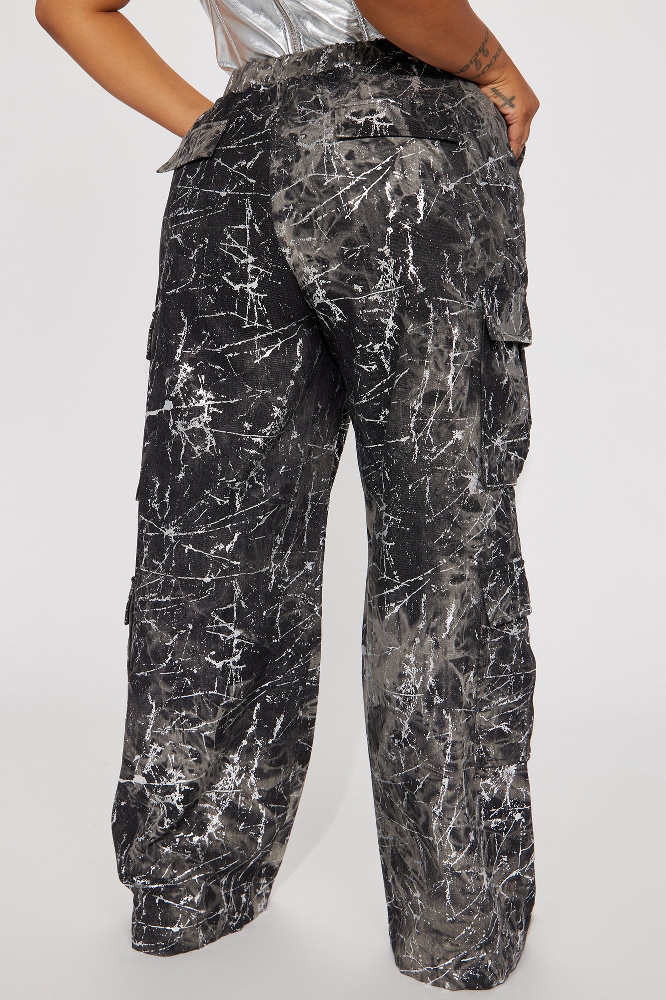 Eye Of The Storm Cargo Pant - Black - Image 7