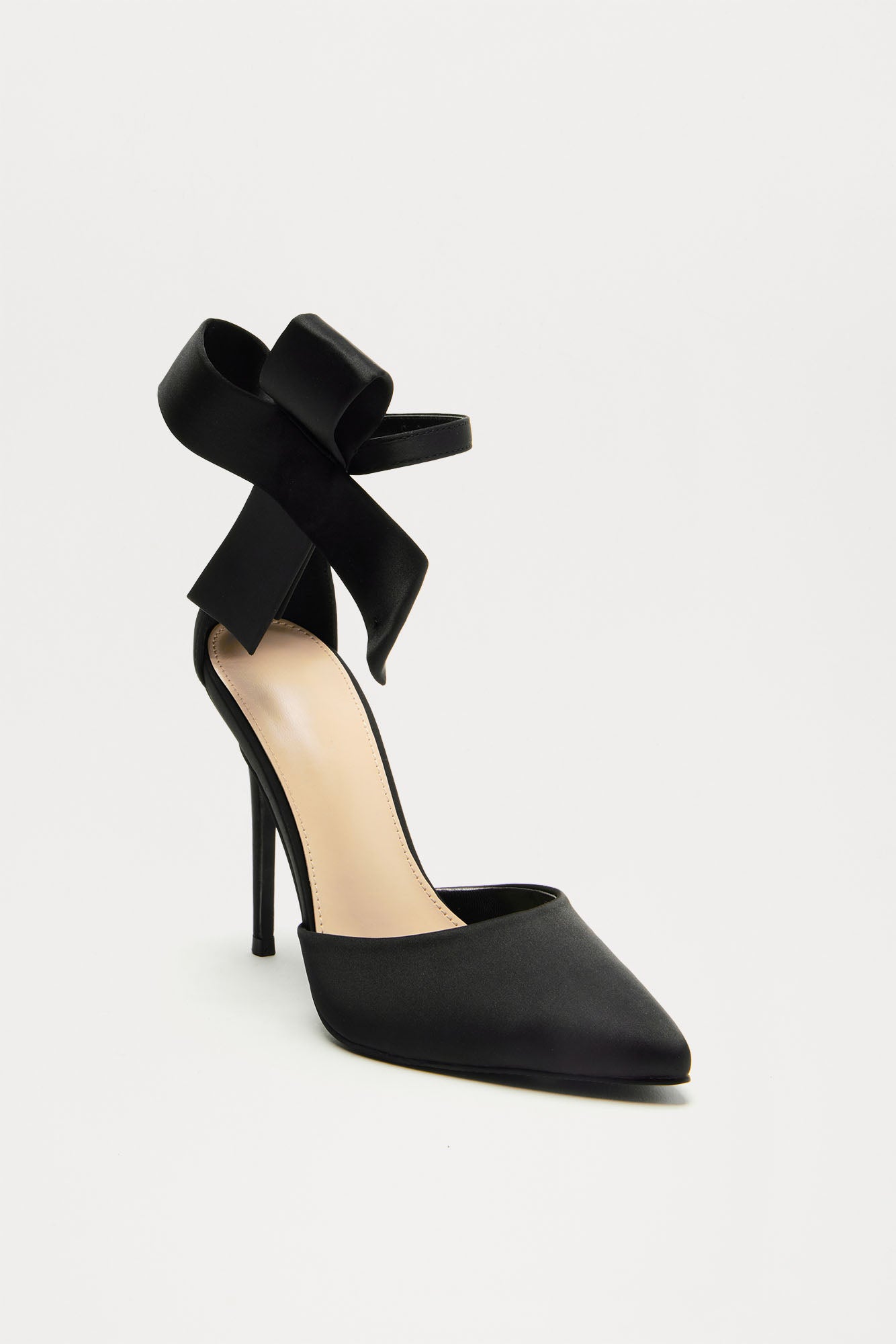 Elenora Bow Pumps - Black - Image 3