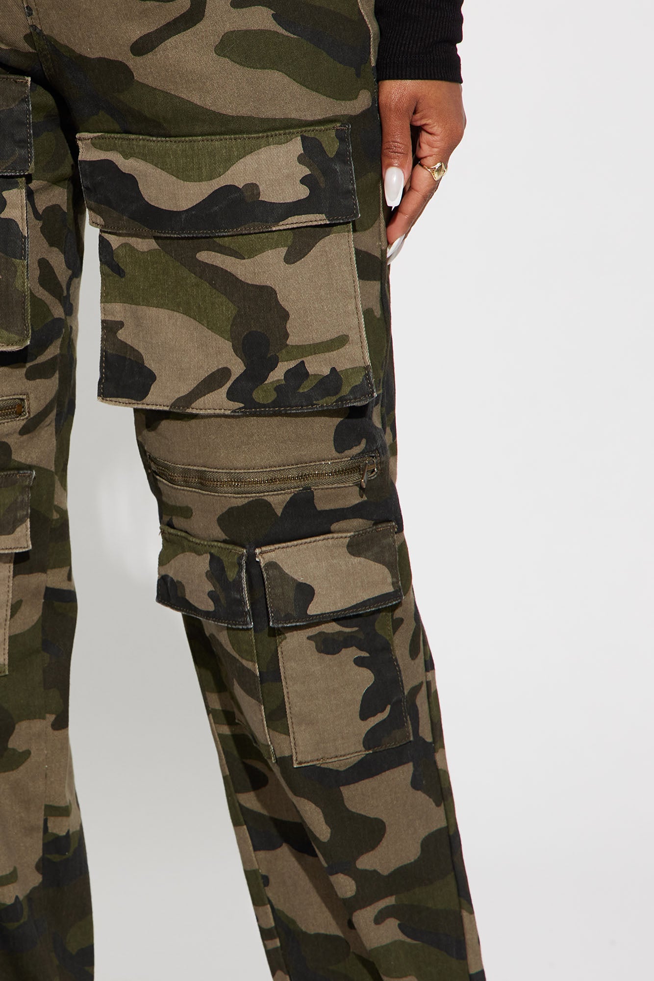 Playoffs Camo Cargo Jogger - Olive/combo - Image 3