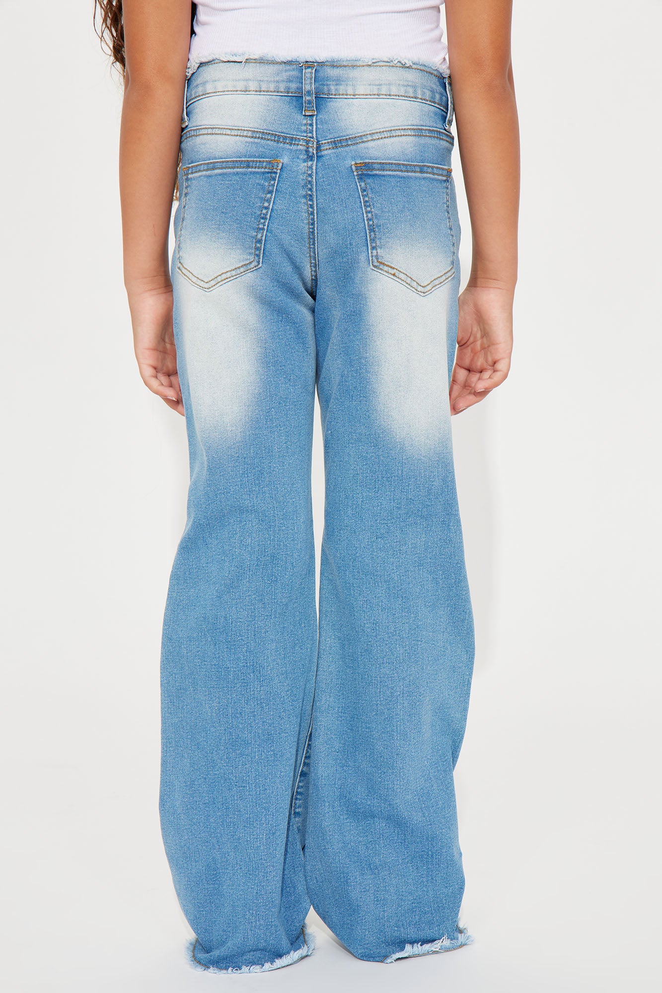 Mini Constructed That Way Flare Jean - Light Wash - Image 3