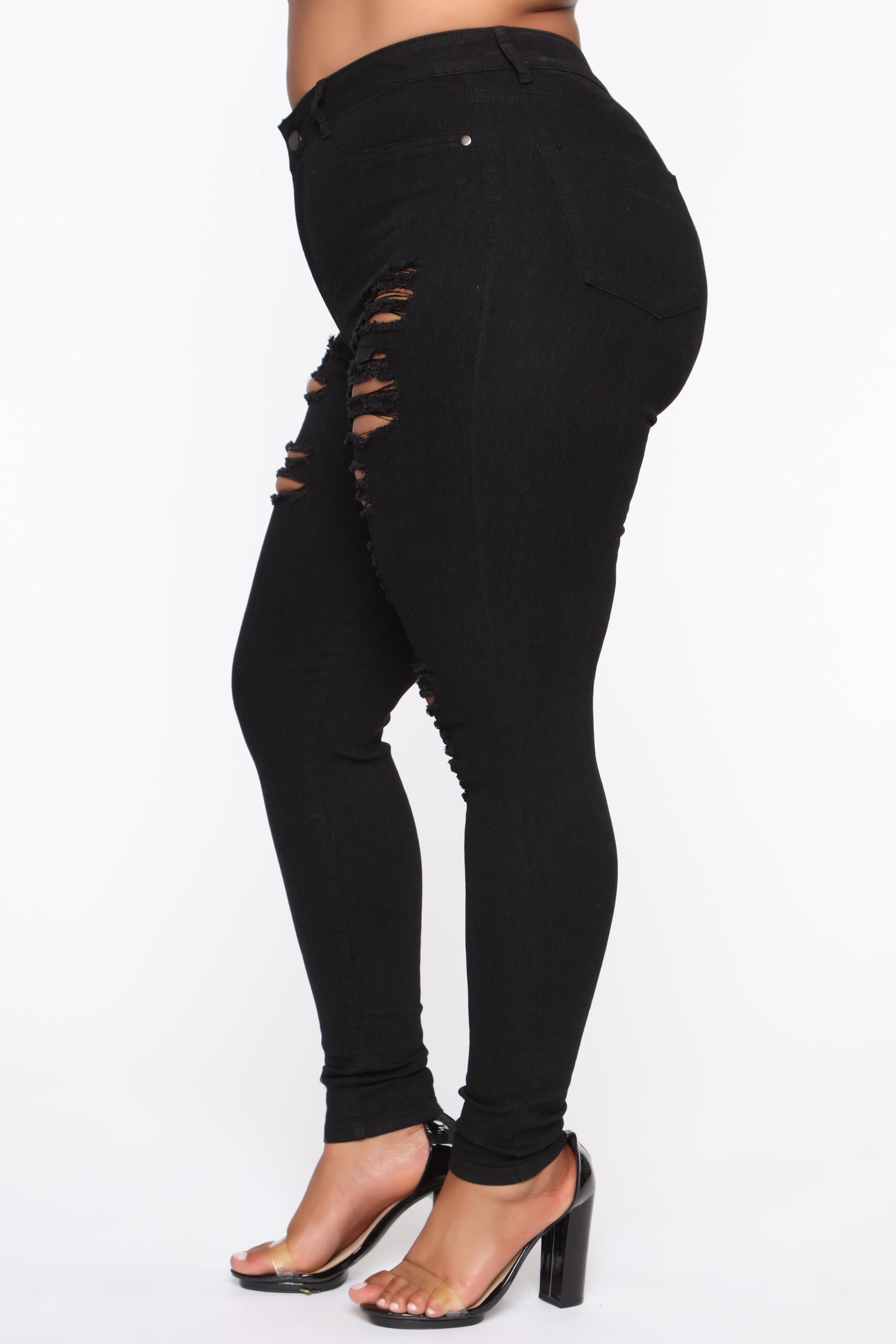 Tris Skinny Jeans - Black - Image 10