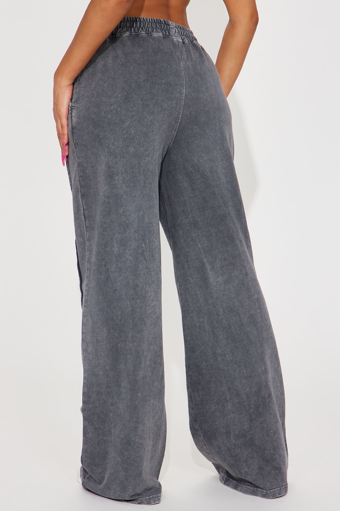 Chill Side Lounge Pant - Charcoal - Image 3