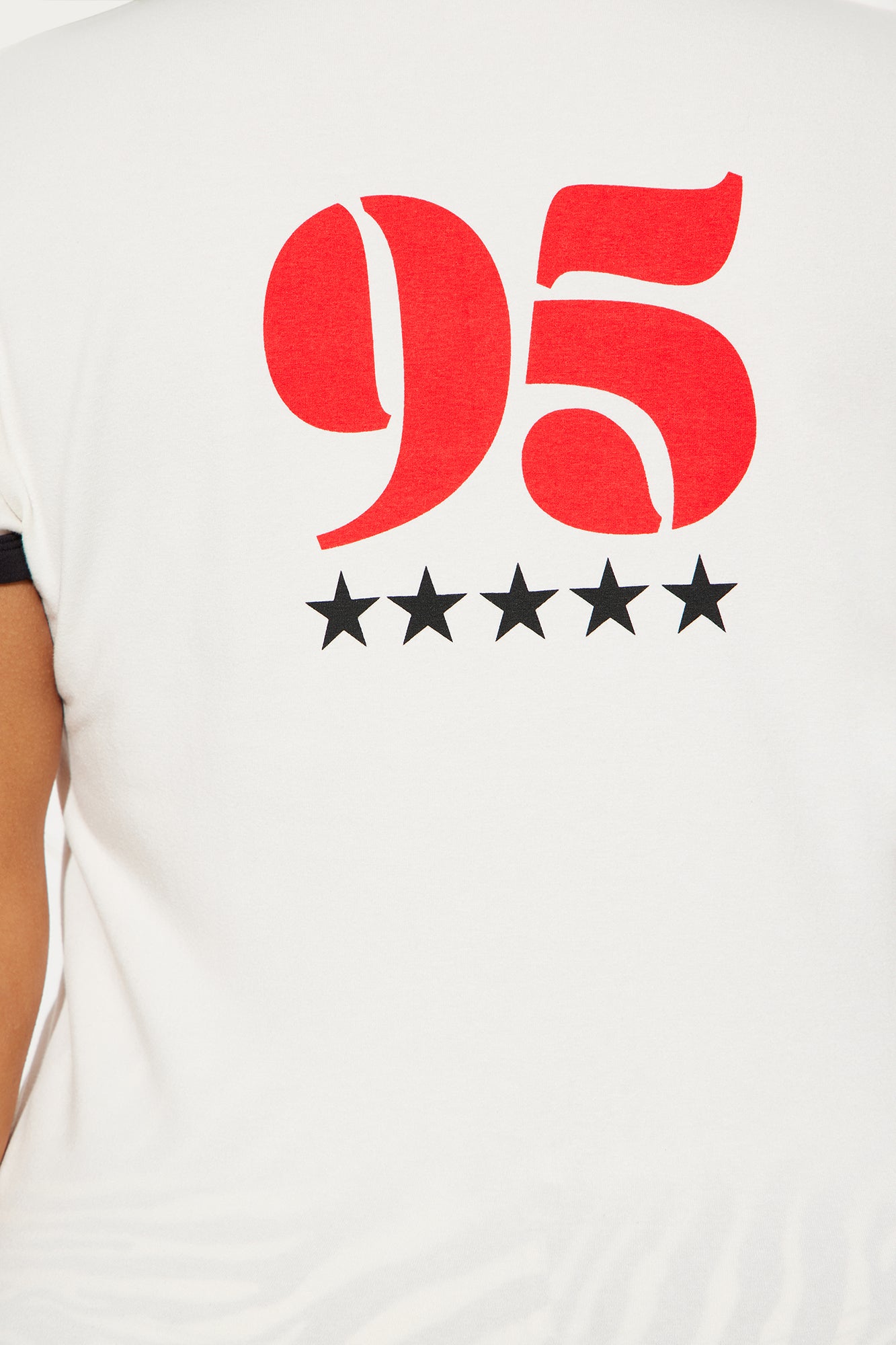 Vintage Germany Retro Ringer Tee - White - Image 9