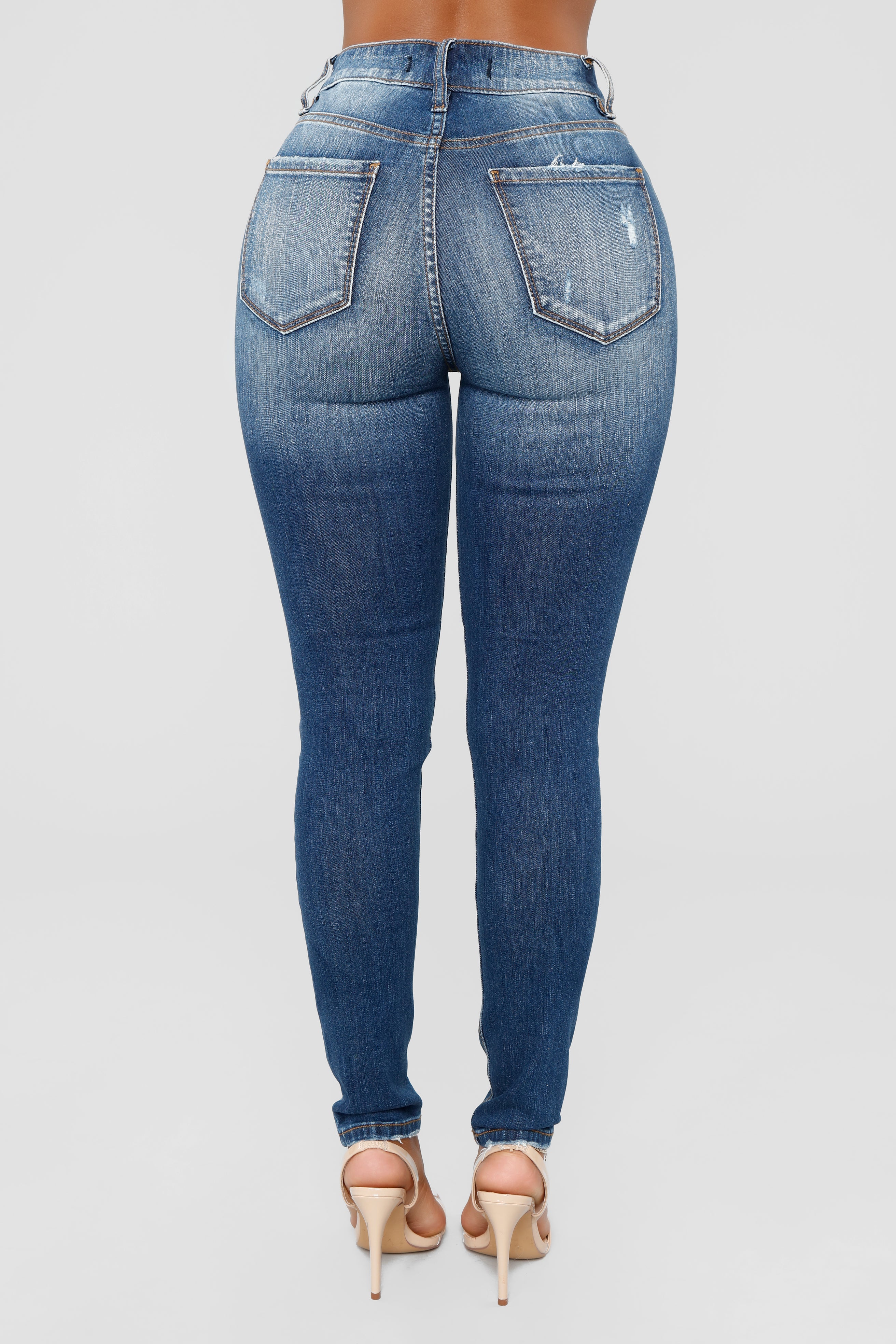Don't Believe It Skinny Jeans - Dark Denim - Image 8