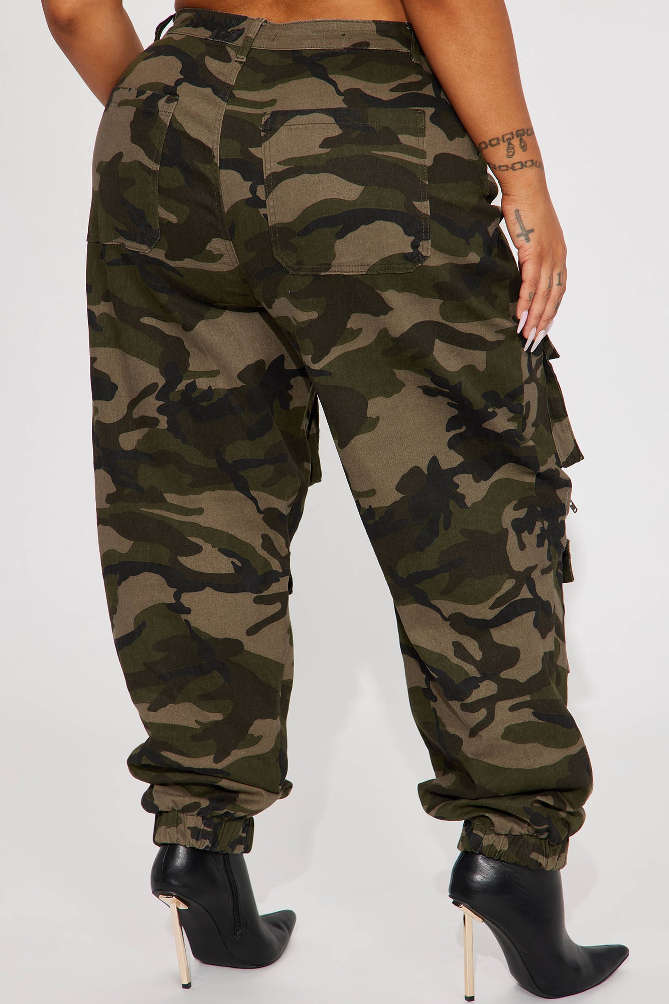 Playoffs Camo Cargo Jogger - Olive/combo - Image 7