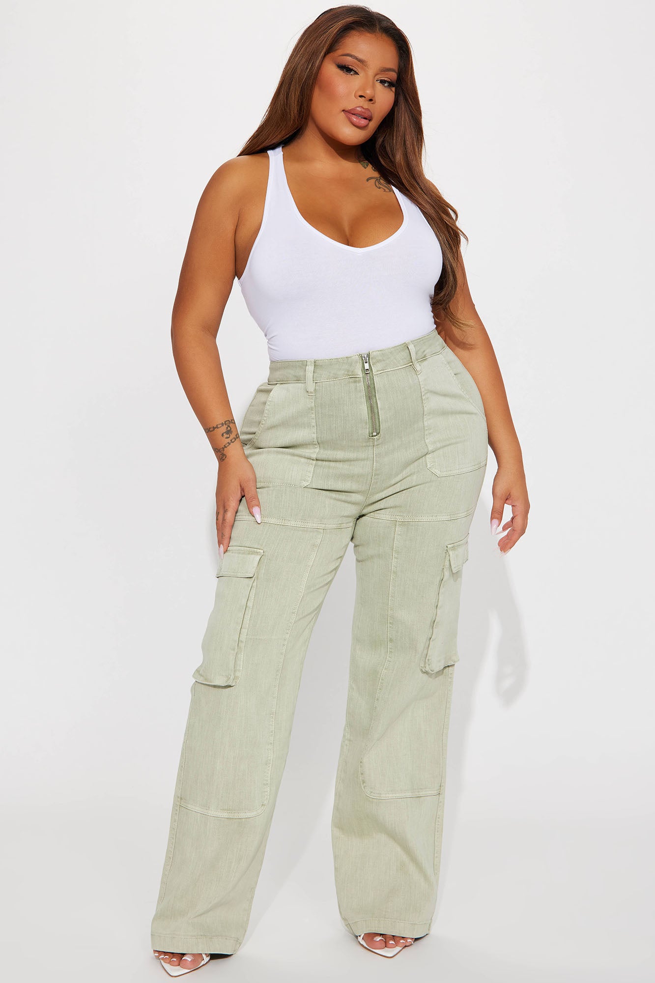 Mission Accomplished Cargo Pant - Sage - Image 4
