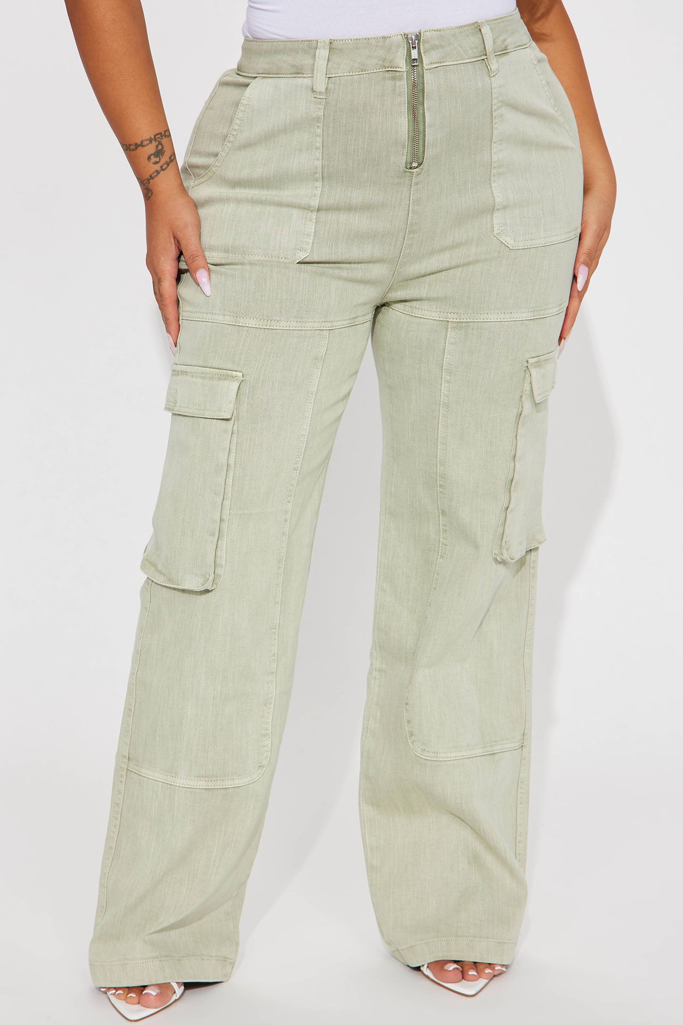Mission Accomplished Cargo Pant - Sage - Image 5