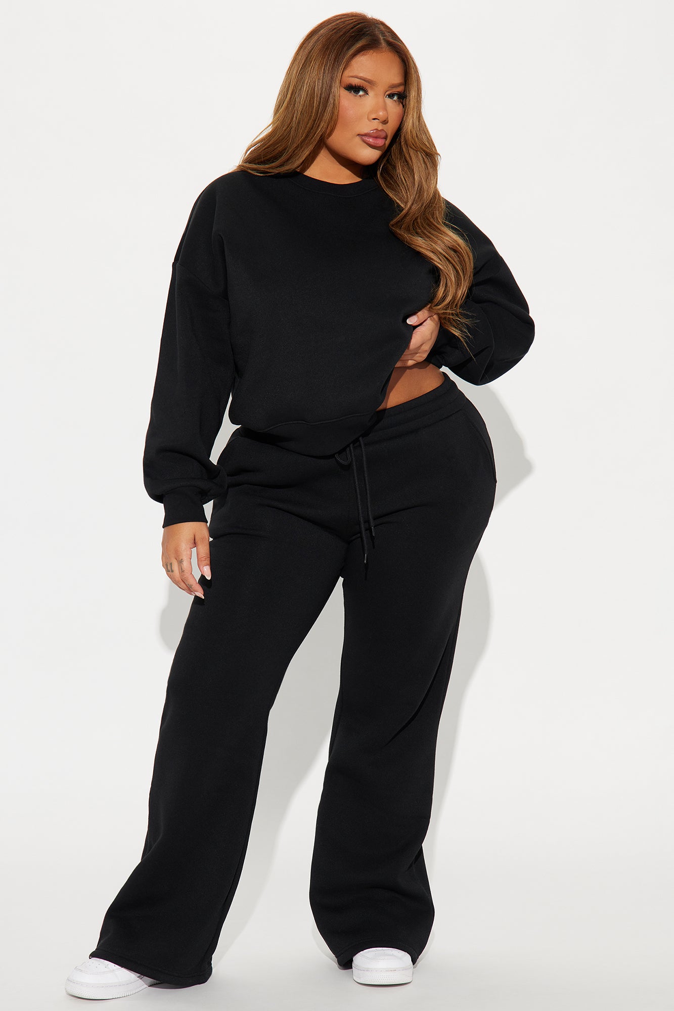 Candice Lounge Flare Pant - Black - Image 4