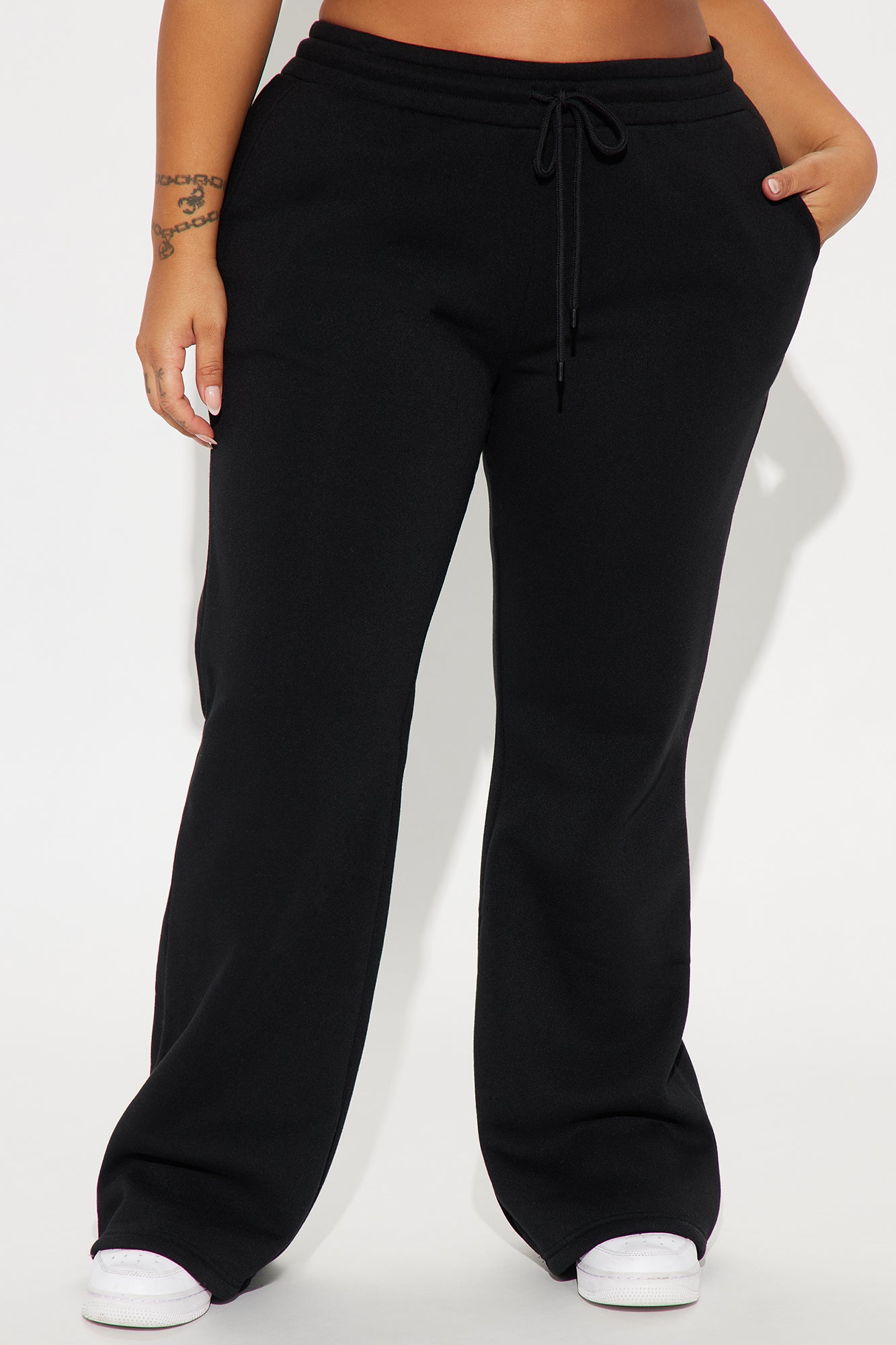 Candice Lounge Flare Pant - Black - Image 5