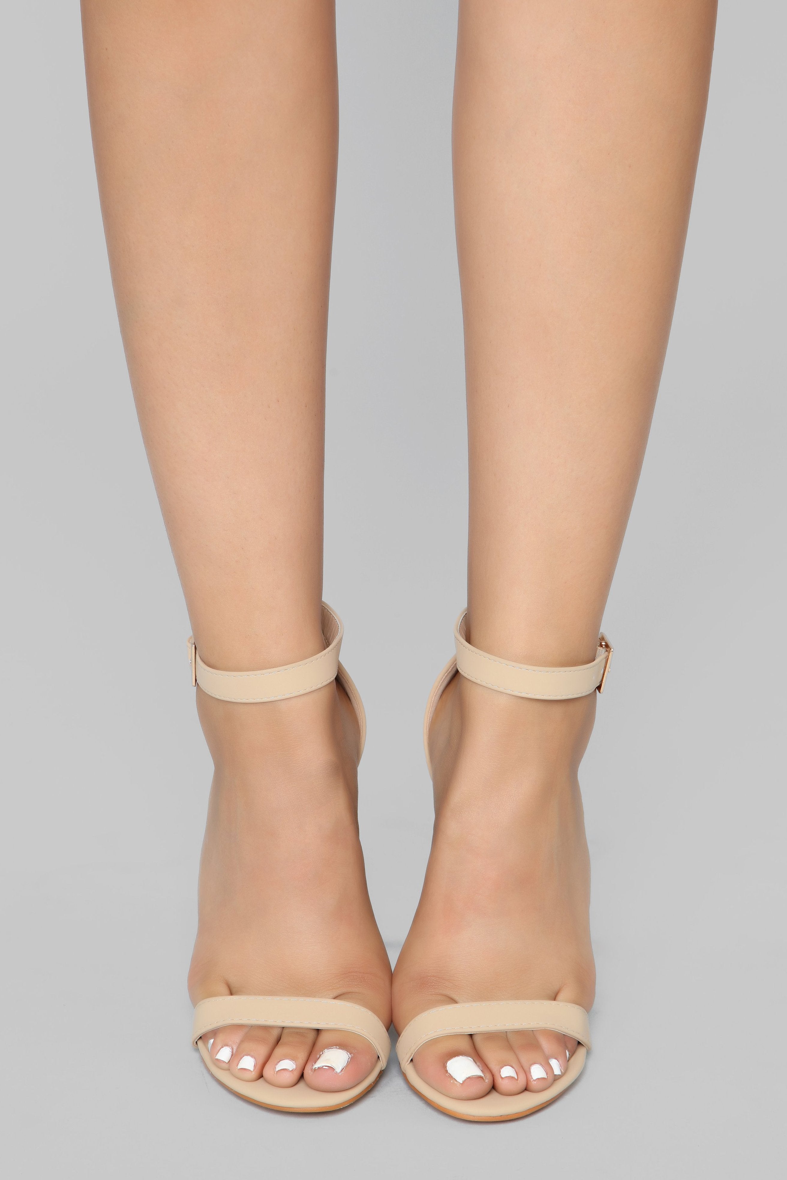 Strapped Success Heel - Nude - Image 3