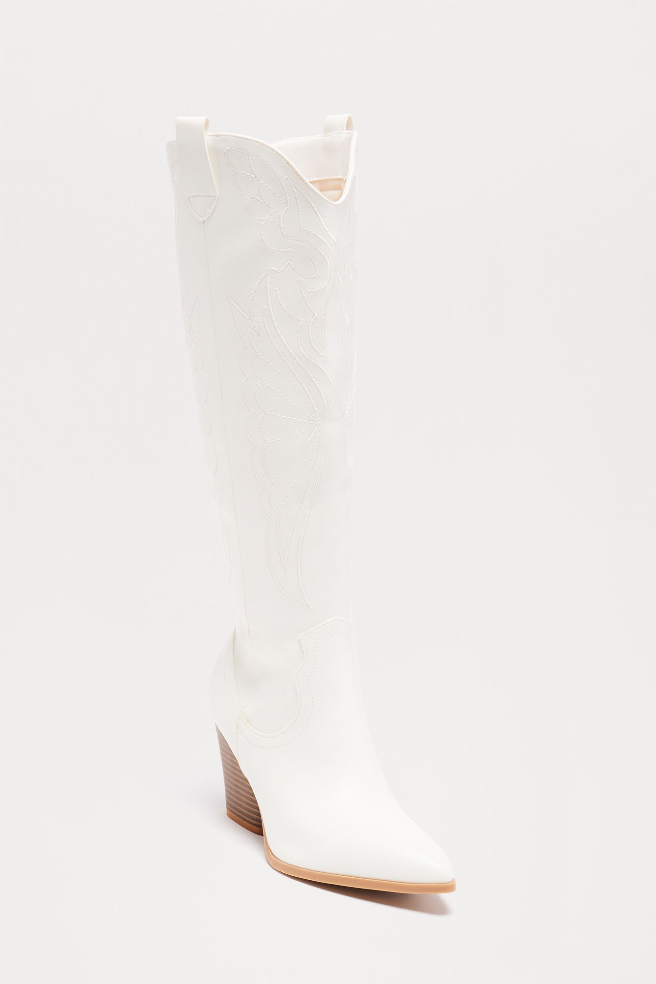Always A Good Time Knee High Boots - White - Image 4