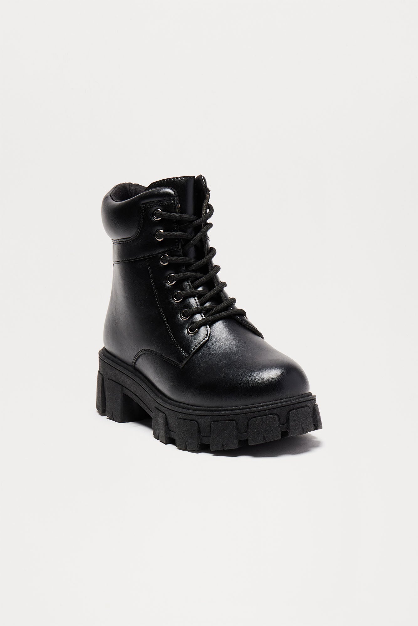 Saylor Combat Boots - Black - Image 3
