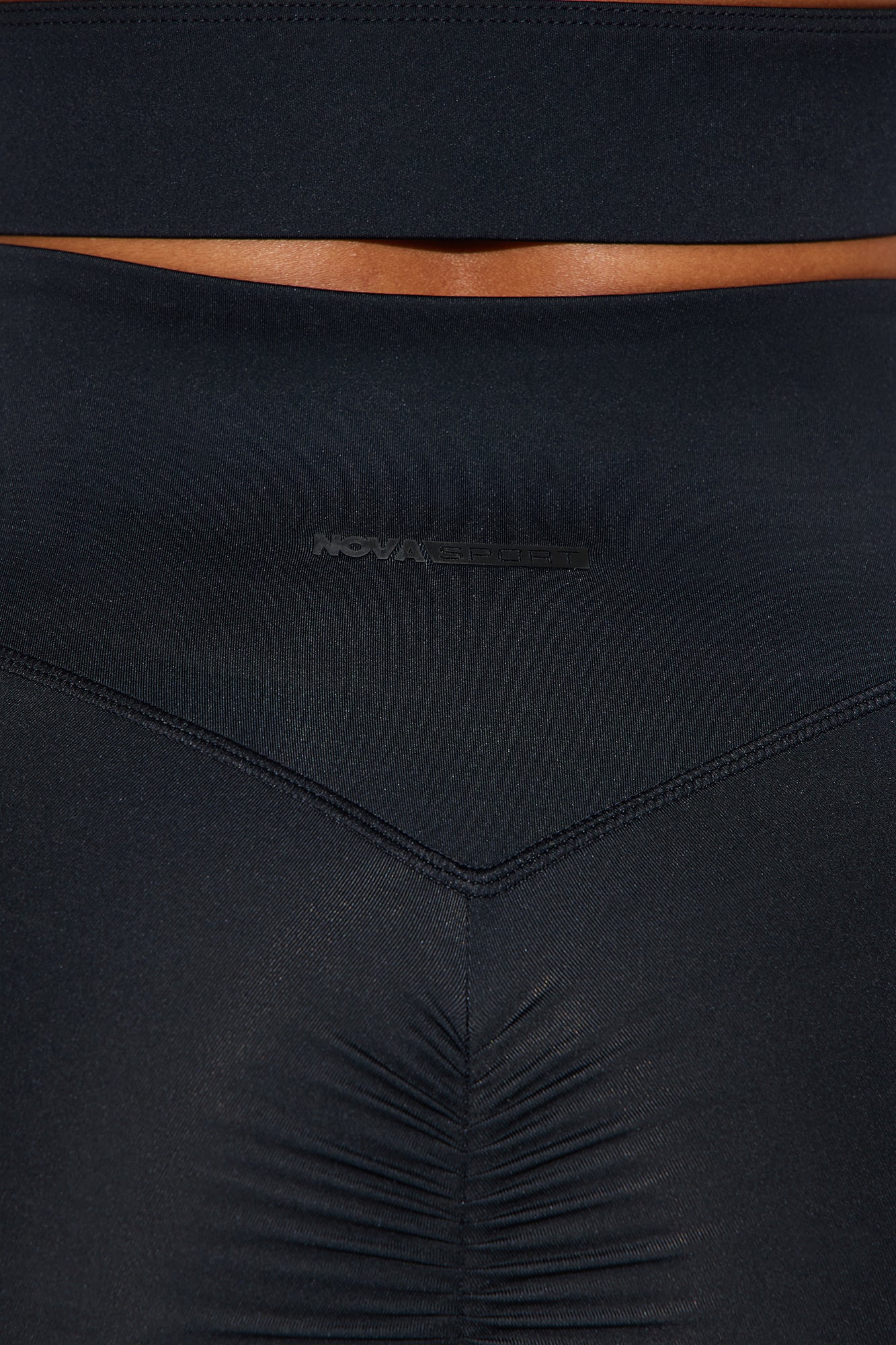 Claudia Elevate Active Capri  Legging - Black - Image 4
