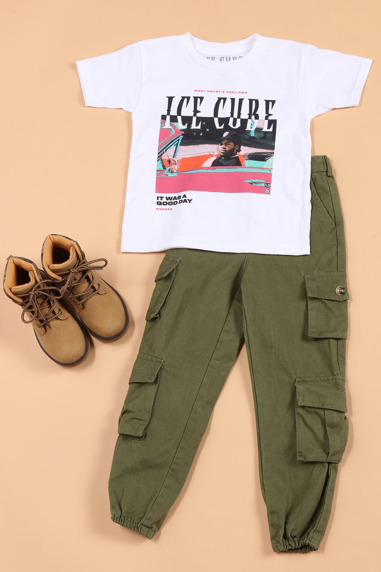 Mini Ice Cube It Was A Good Day Tee - White - Image 6