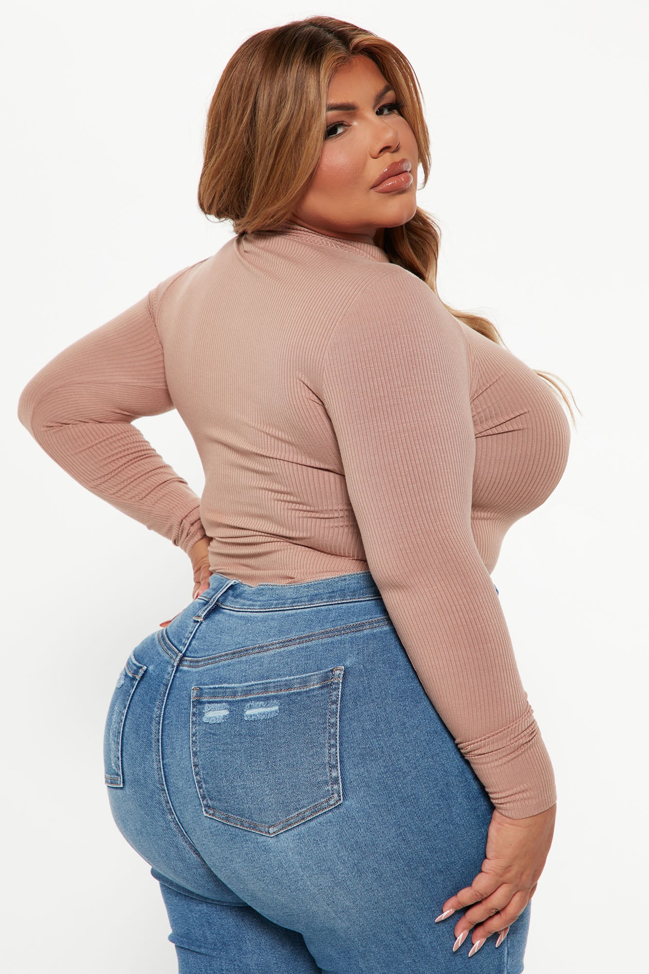 Dana Bodysuit - Nude - Image 9