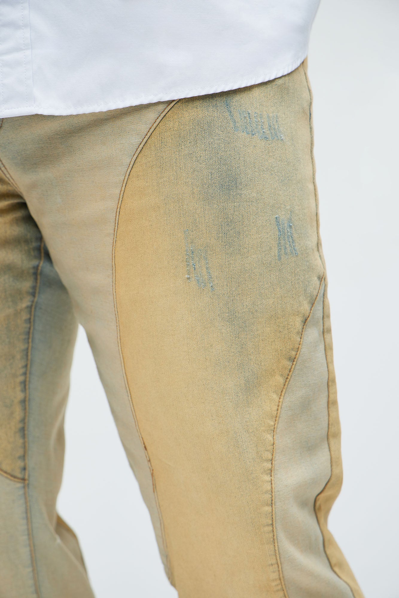 Did Me Dirty Slim Jeans - Vintage Wash - Image 8