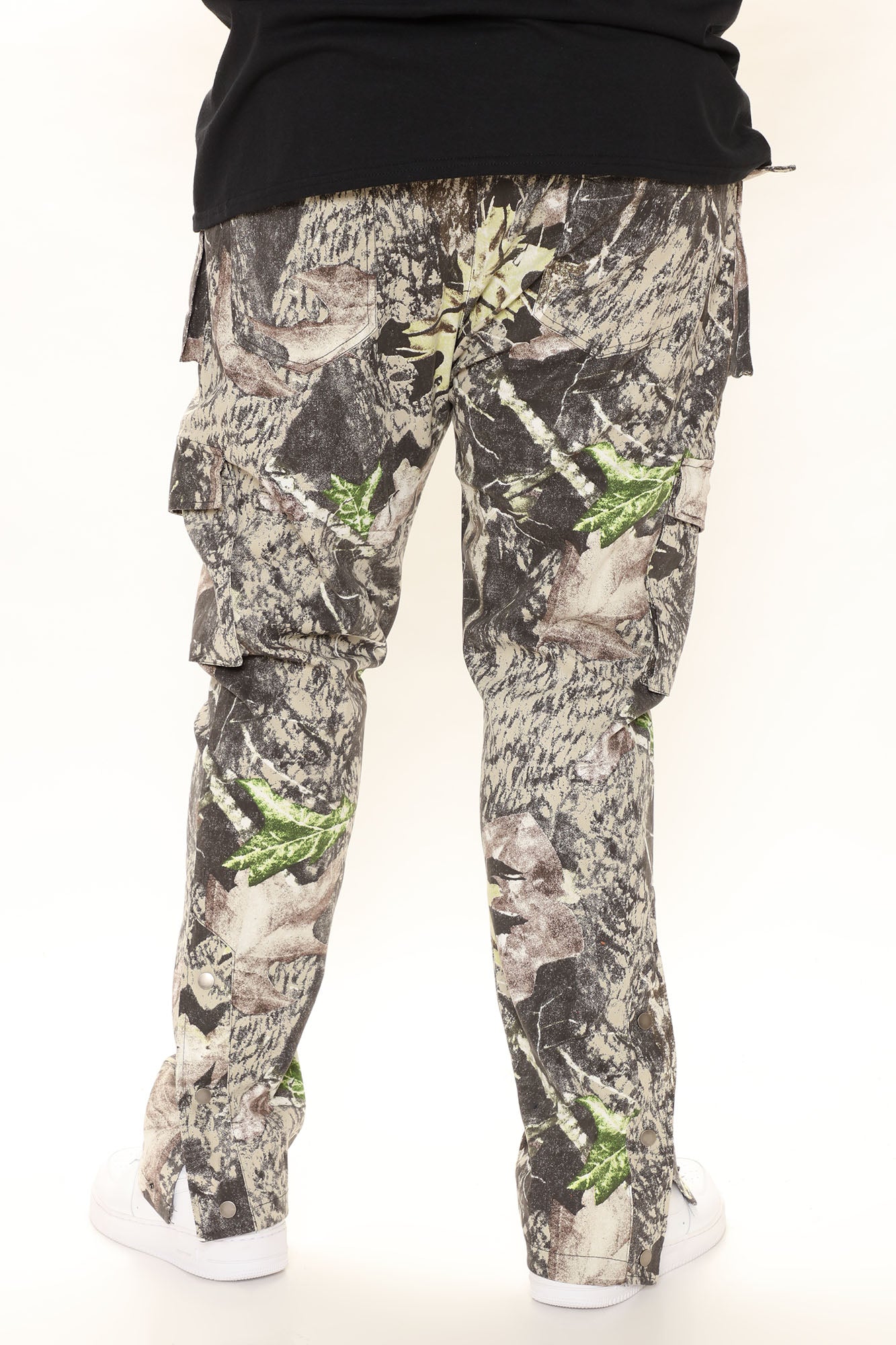 Worker Slim Cargo Pants - Green/combo - Image 13