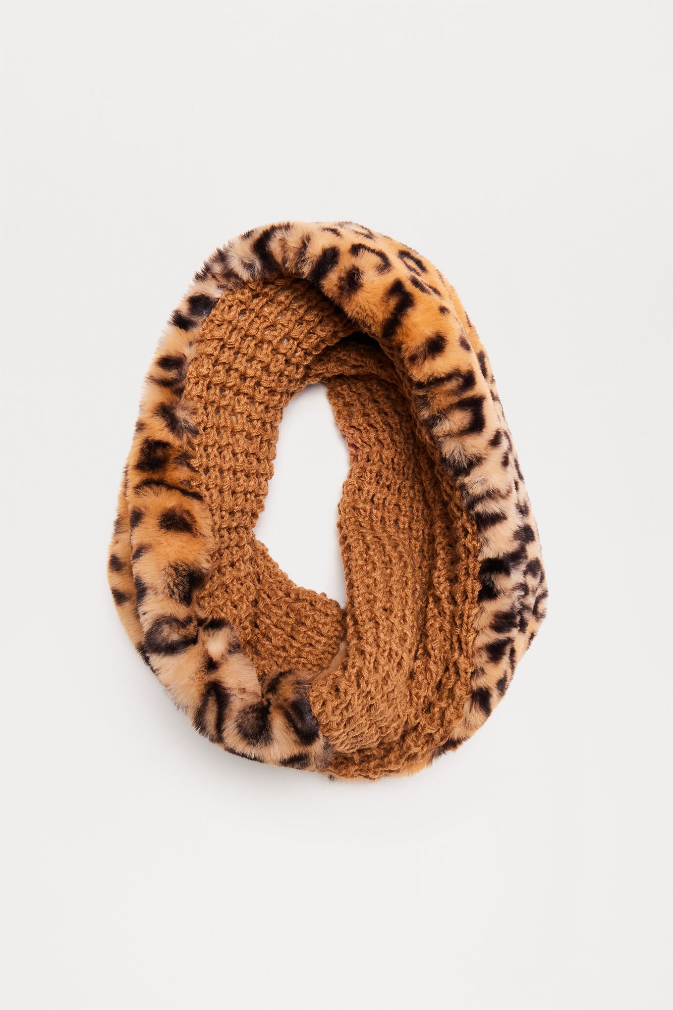 Wrapped Up Infinity Scarf - Leopard - Image 3