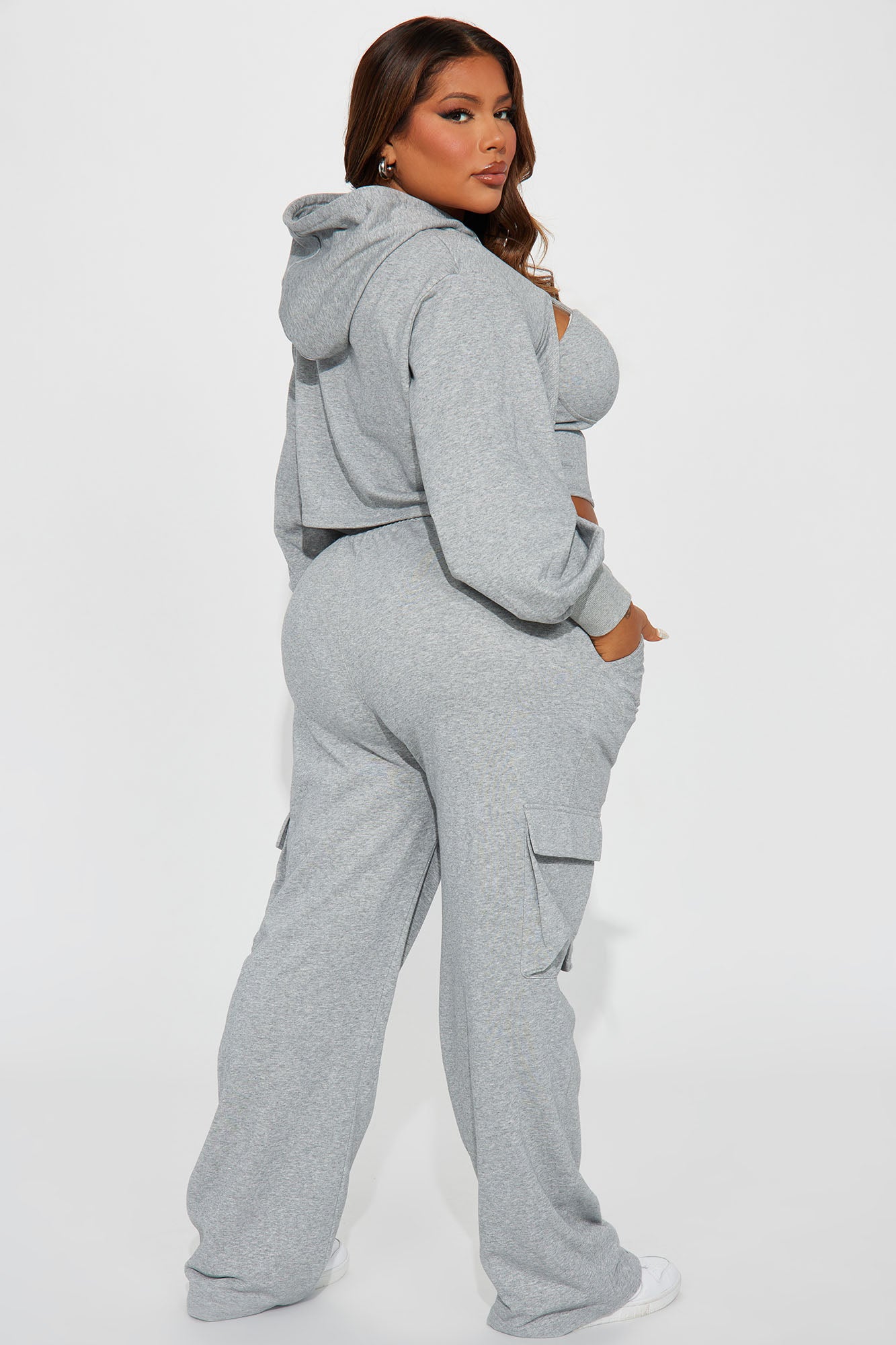 Never Blend In 3 Piece Pant Set - Grey - Image 6
