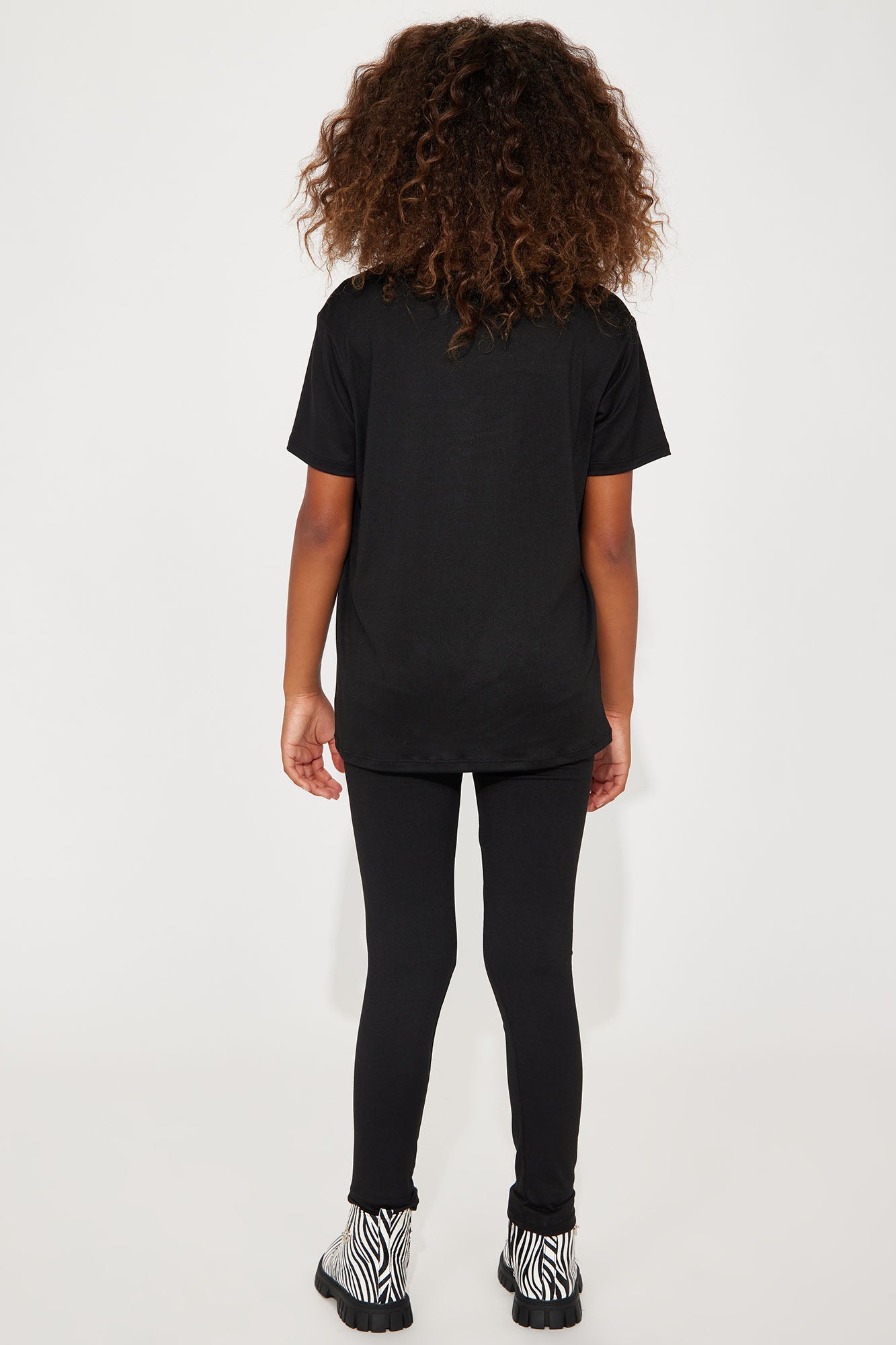 Mini Weekend Vibes II Legging Set - Black - Image 3